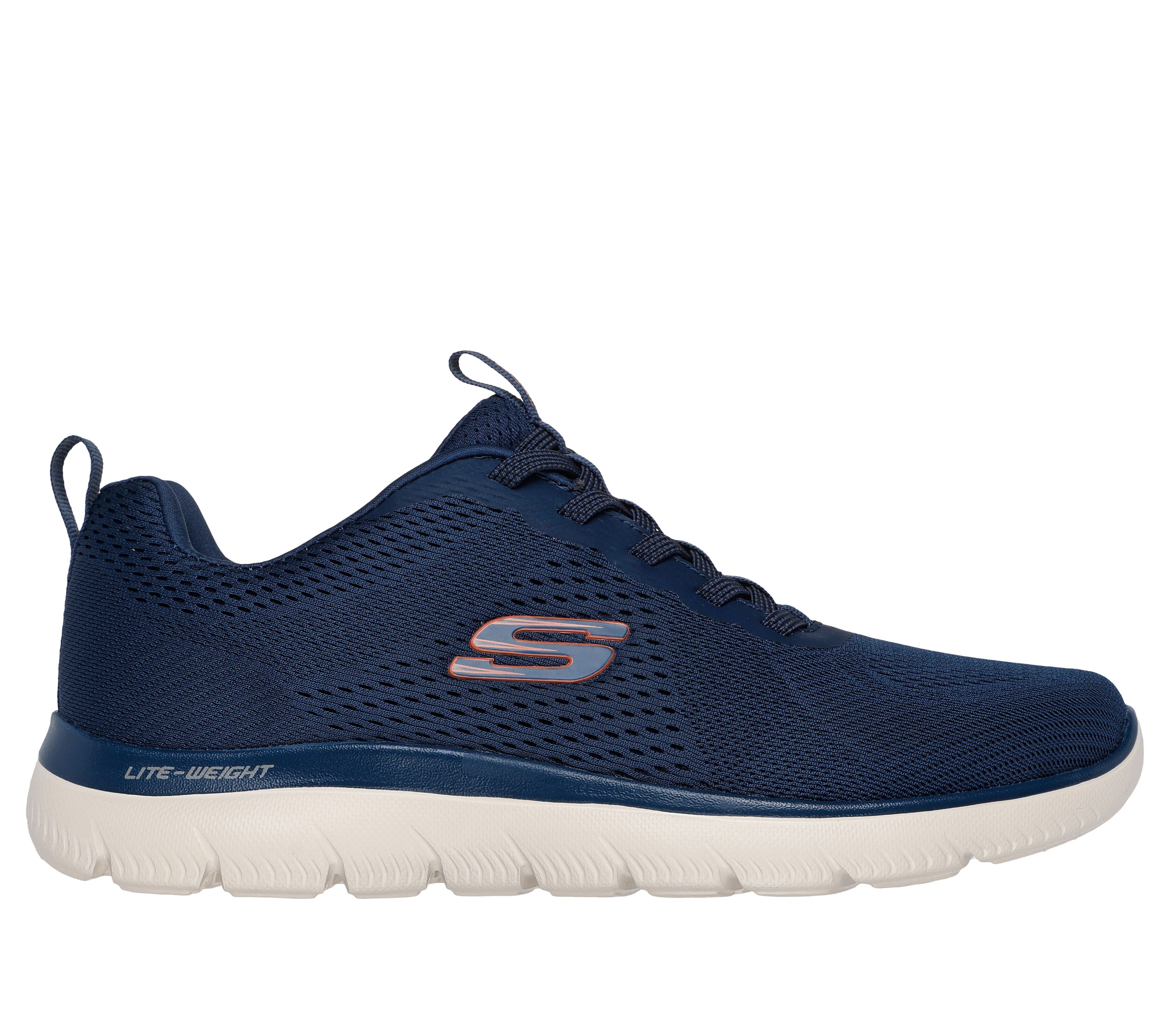 Skechers SUMMITS-ECKLER Sneaker Schnürschuh, Freizeitschuh, Halbschuh mit Memory Foam