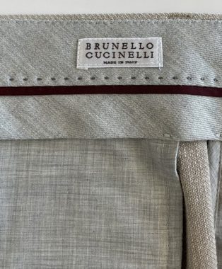 BRUNELLO CUCINELLI Loungehose Brunello Cucinelli Luxury Leisure Fit Suit Trousers Anzug Hose Classic