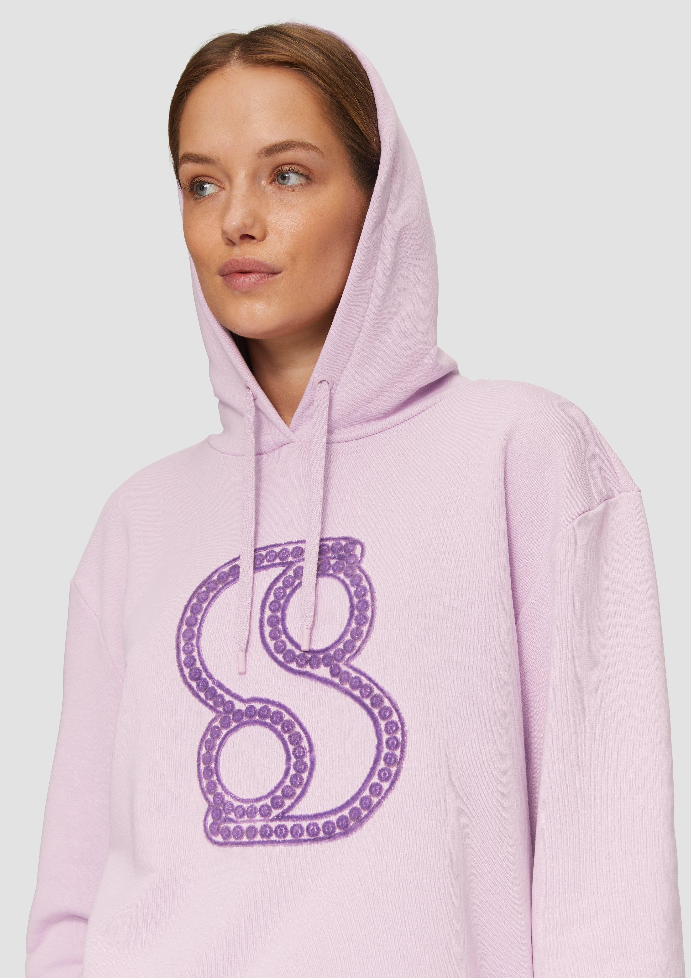 s.Oliver Sweatshirt Kapuzen-Sweatshirt mit verstellbarem Saum günstig online kaufen