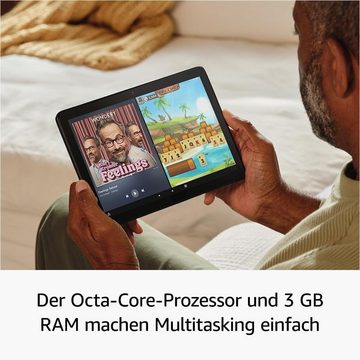 Amazon Fire HD 10-Tablet (2023), brillantes 10,1-Zoll-Full-HD-Display Tablet (10", 64 GB, ohne Werbung, 5G, Octa-Core-Prozessor, 3 GB RAM, 13 Stunden Akkulaufzeit, 64 GB, Tablett)