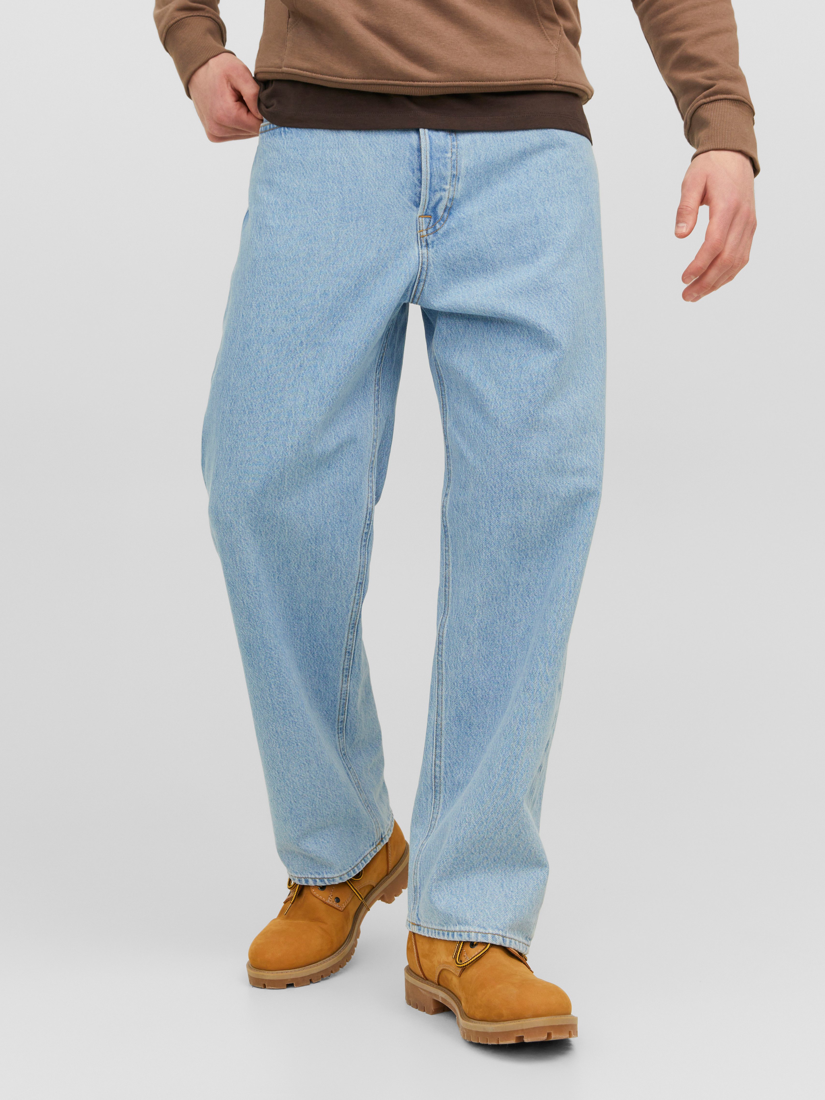 Relax-fit-Jeans JJIALEX mit cleanem Look und Taschenvielfalt