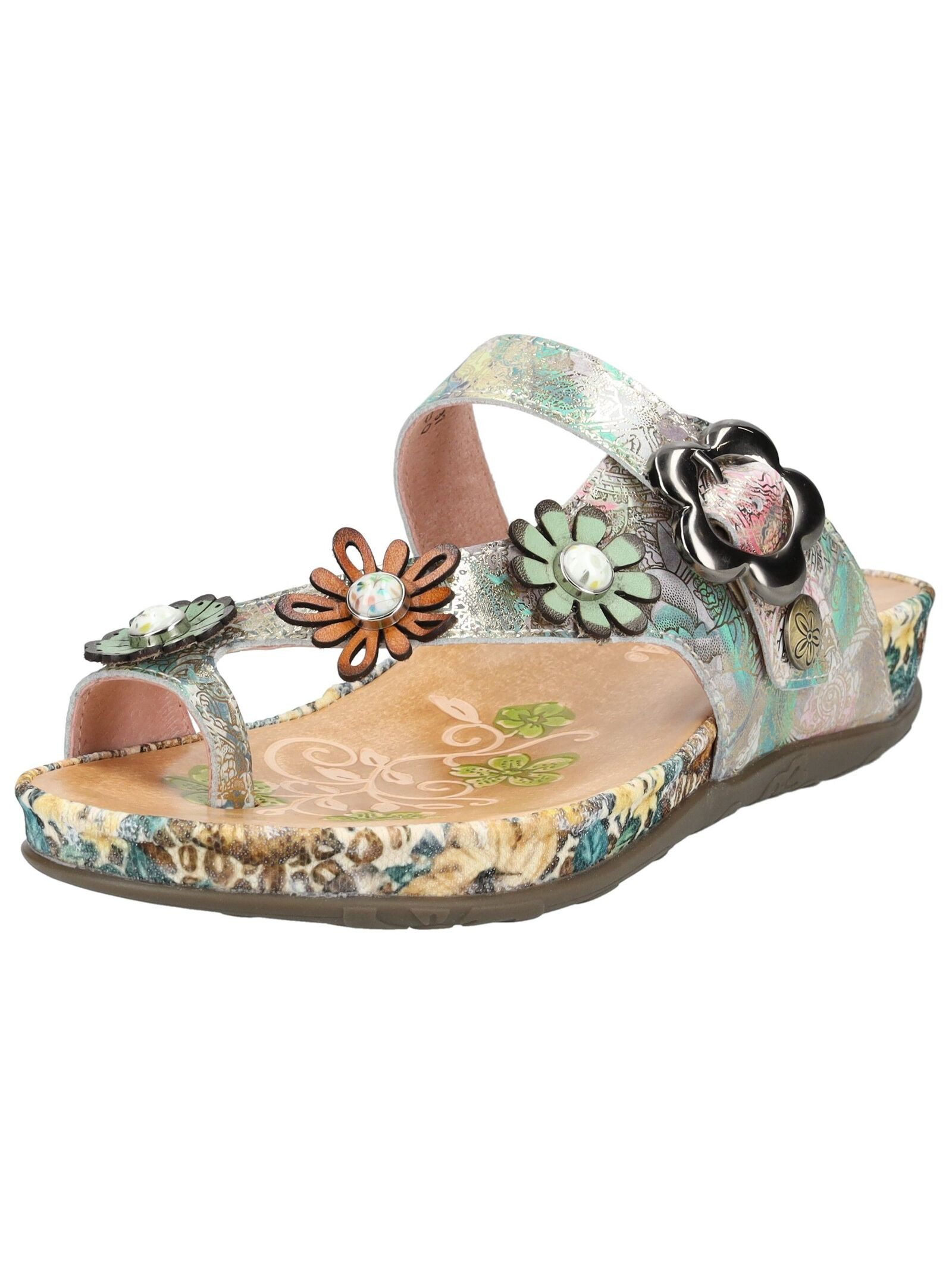 LAURA VITA LAURA VITA Pantoletten Leder Zehentrenner