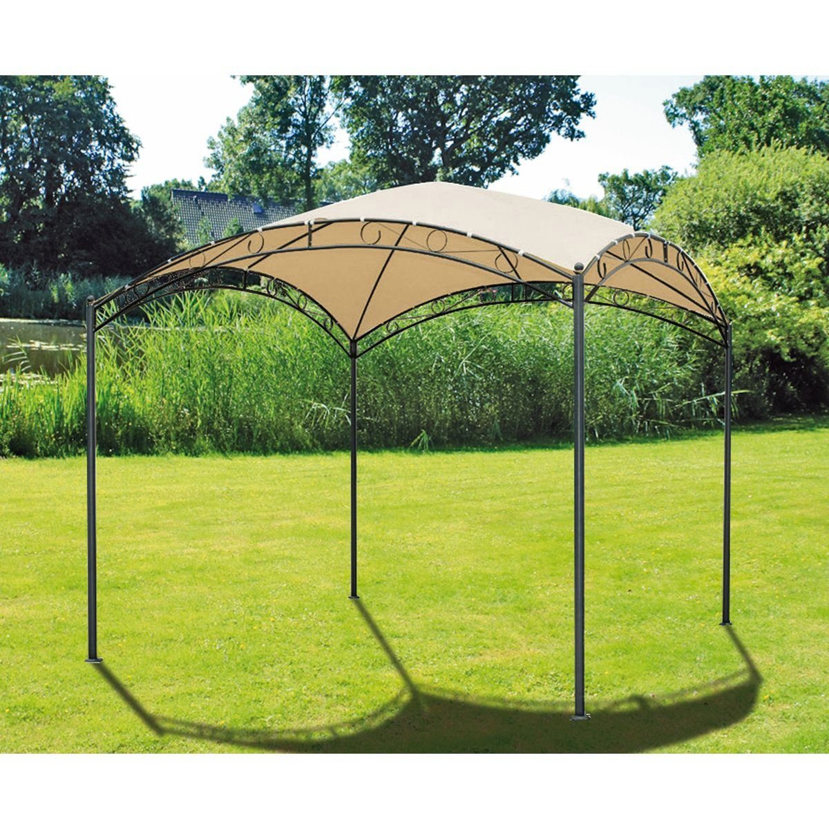 ᐅ Gravidus Pavillon Pavillon Partyzelt Gartenzelt Garten Terrasse 3x3 m