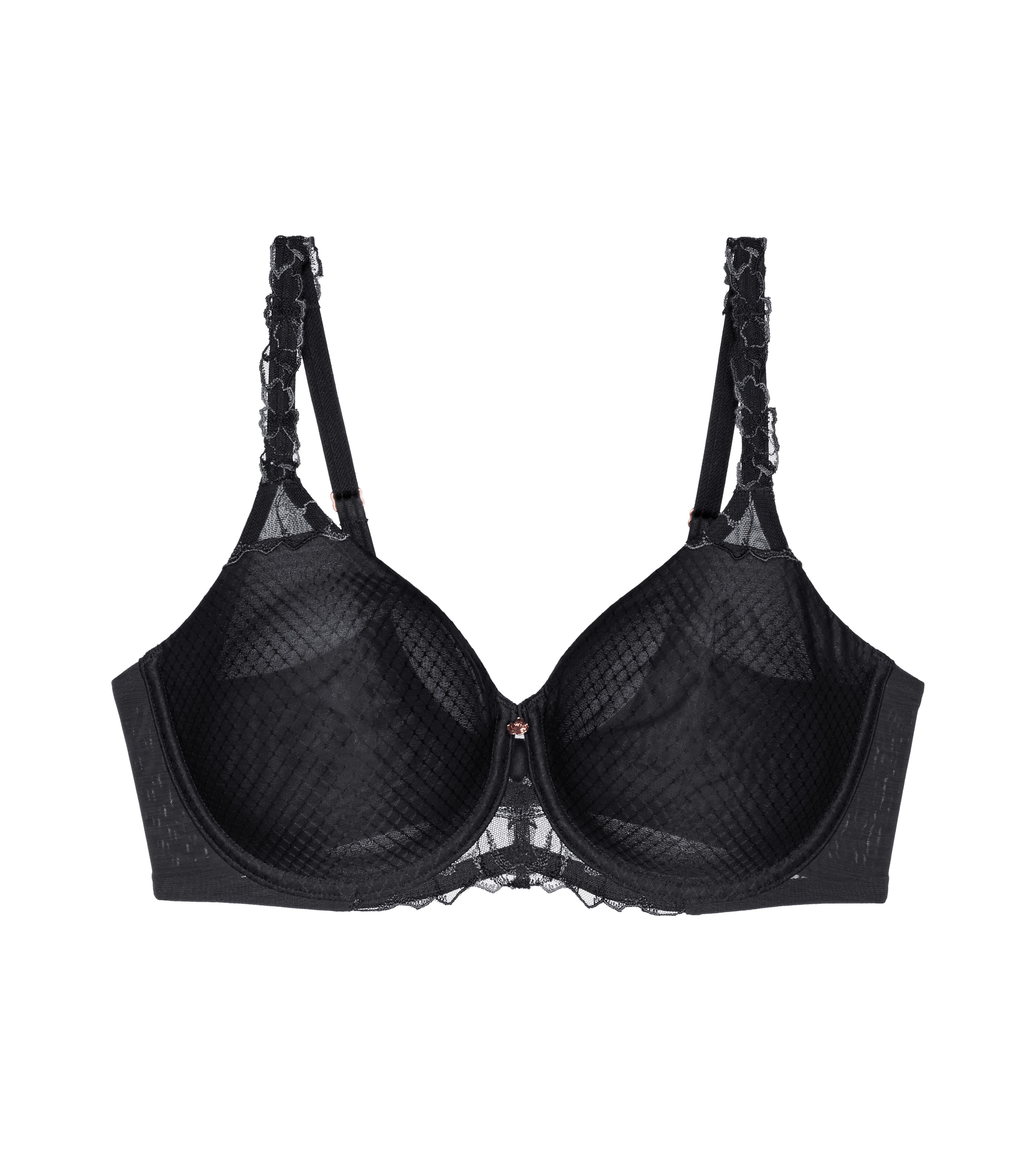 Triumph Minimizer-BH Wild Azalea Florale Spitzendetails, Satin-Jacquard, Träger verstellbar