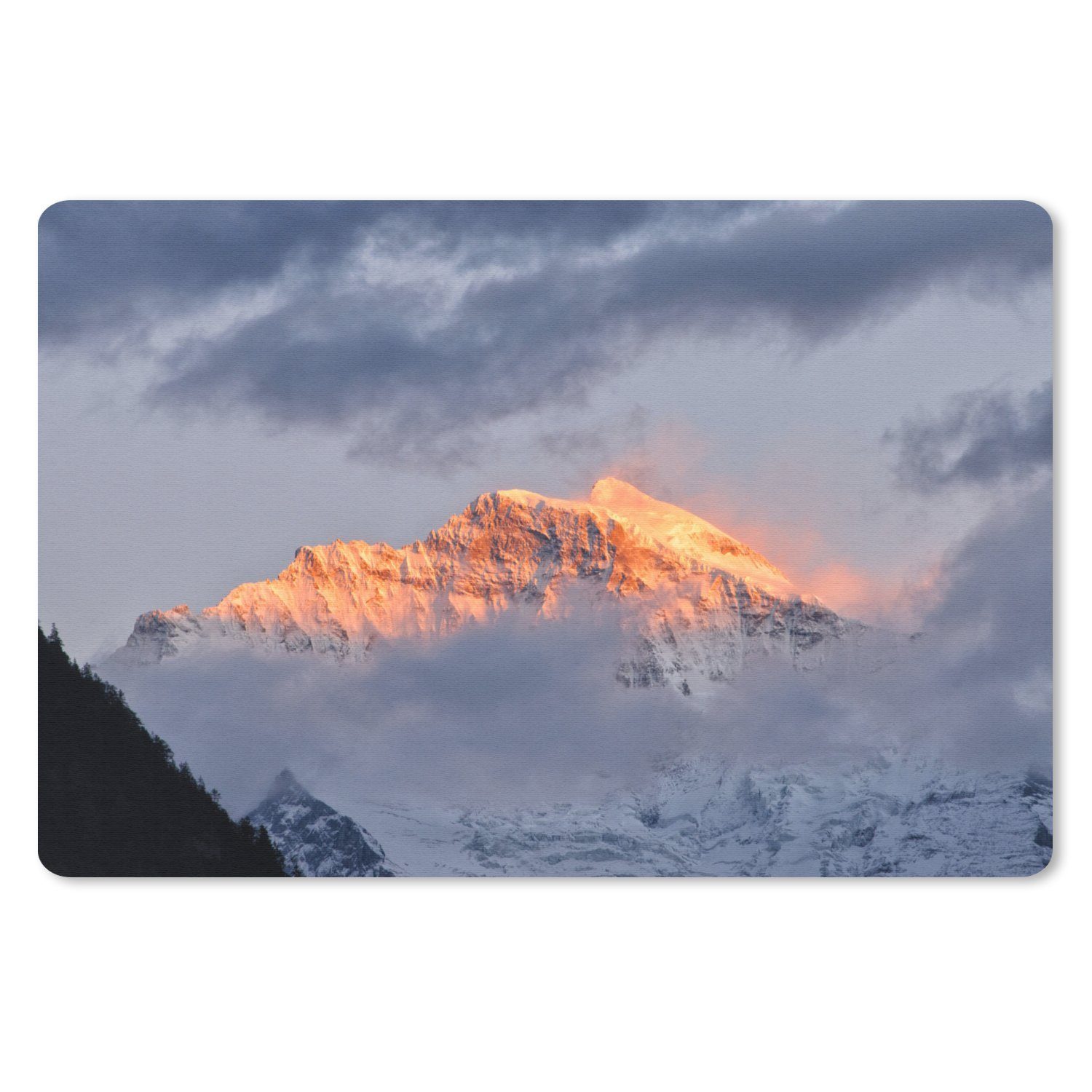 MuchoWow Mauspad (1-St), Büro für Tastatur und Maus, Mousepad Gaming, 60x40 cm