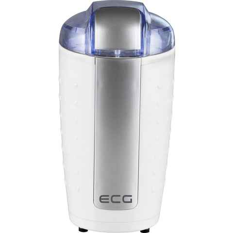 ECG Kaffeemühle KM 110, 250 W, Messer, 80,00 g Bohnenbehälter, Mahlen von Kaffeebohnen oder Nüssen, Impuls-Funktion, Kabelaufwicklung