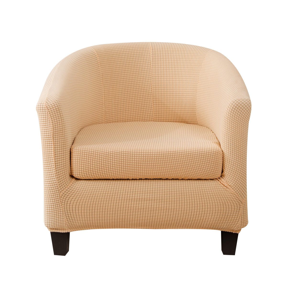 Qelus Hussen-Set Schonbezug für Wannenstühle Strecken Sesselbezug