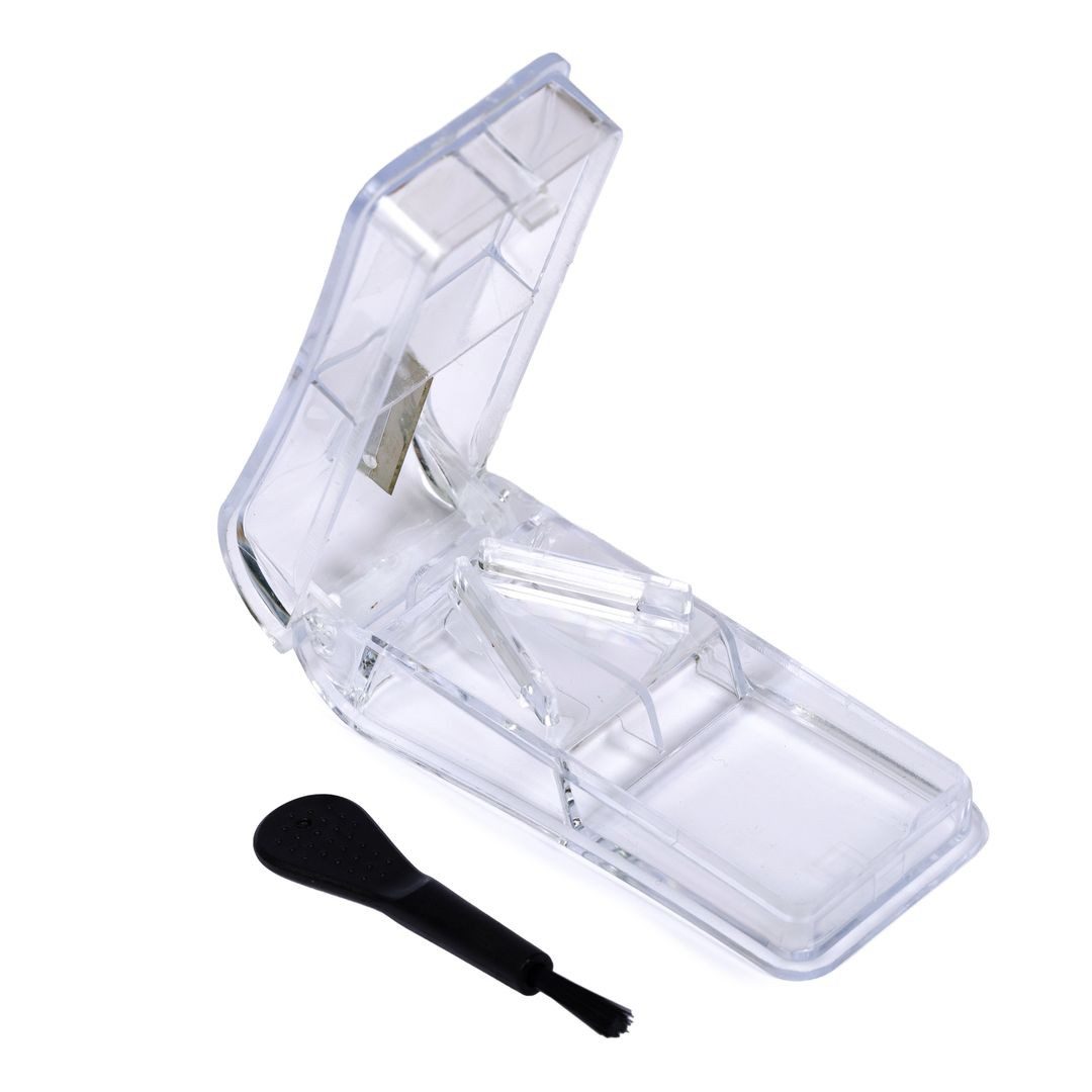 laro Pillendose Premium Tablettenteiler mit Bürste – 96 Stk (96 St)