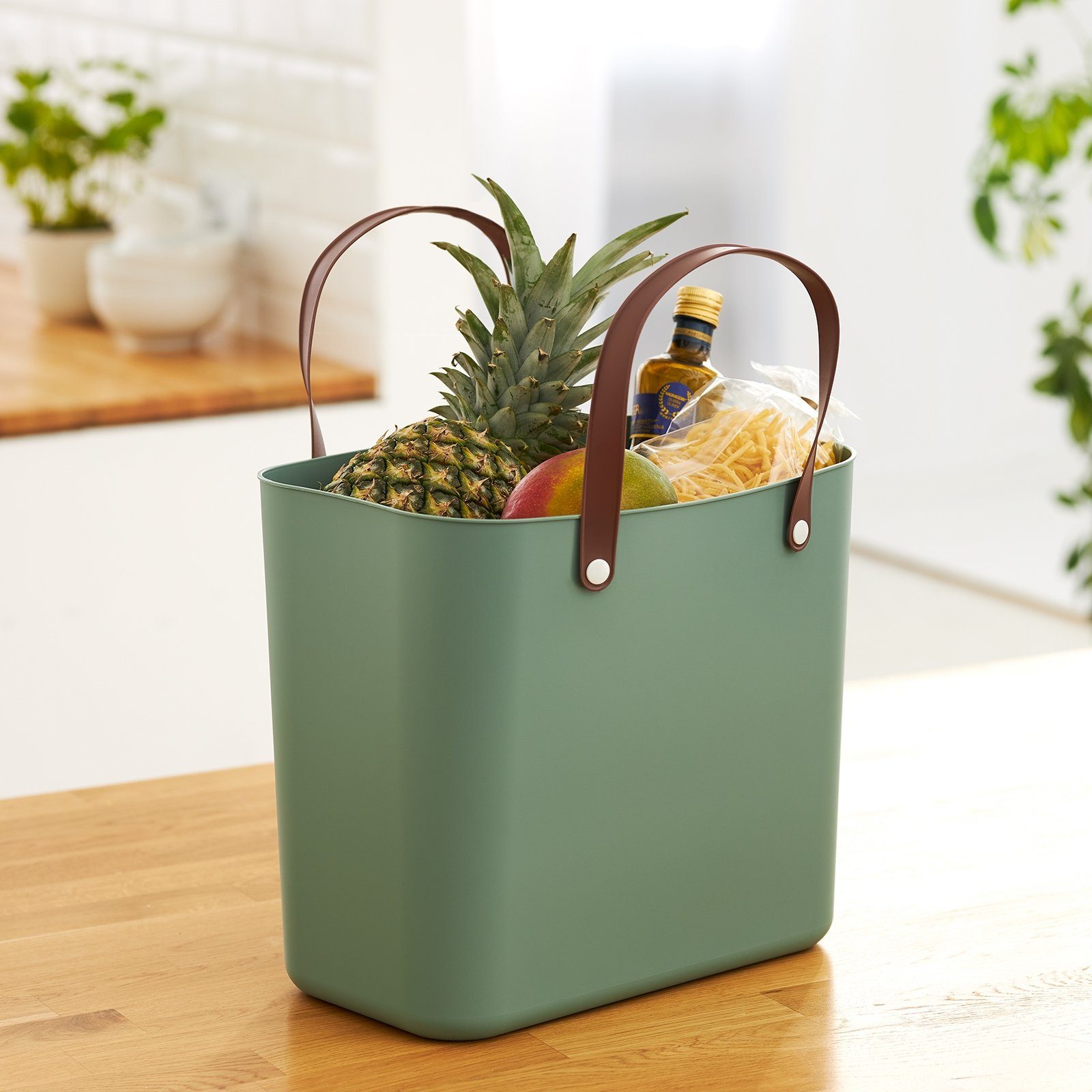 ROTHO Einkaufskorb Albula 2er-Set Einkaufskörbe Taschen 25l, 25 l