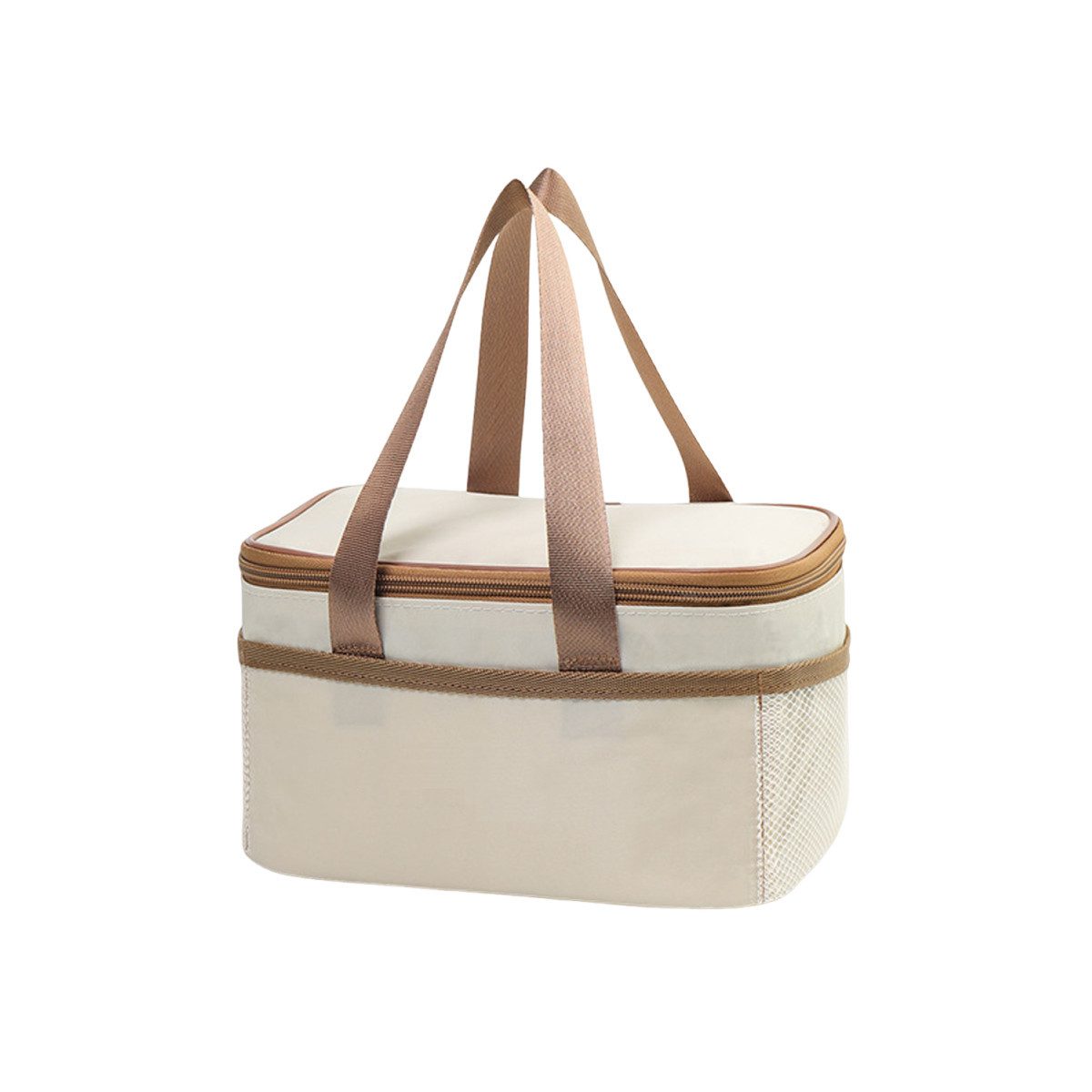 Agger Kühltasche Faltbare Kühltasche, tragbare Lunchtasche, wasserdichte Isoliertasche, geeignet für Reisen, Büro und Schüler