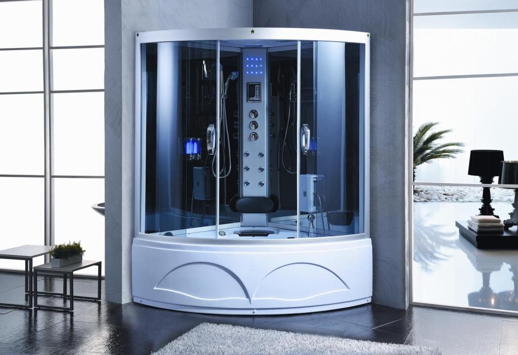 PureHaven Dampfdusche 2in1 Dampfdusche und Whirlpool San Francisco