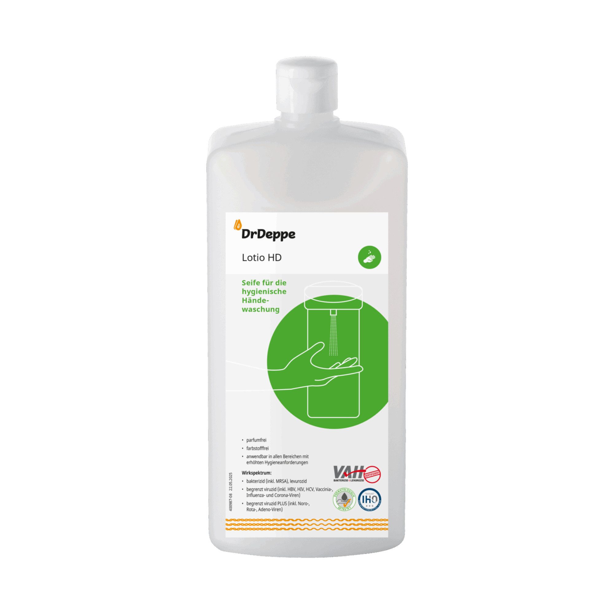 Dr.Deppe Lotio HD - alkoholhaltiges Desinfektionsmittel Hand-Desinfektionsmittel (1-St)