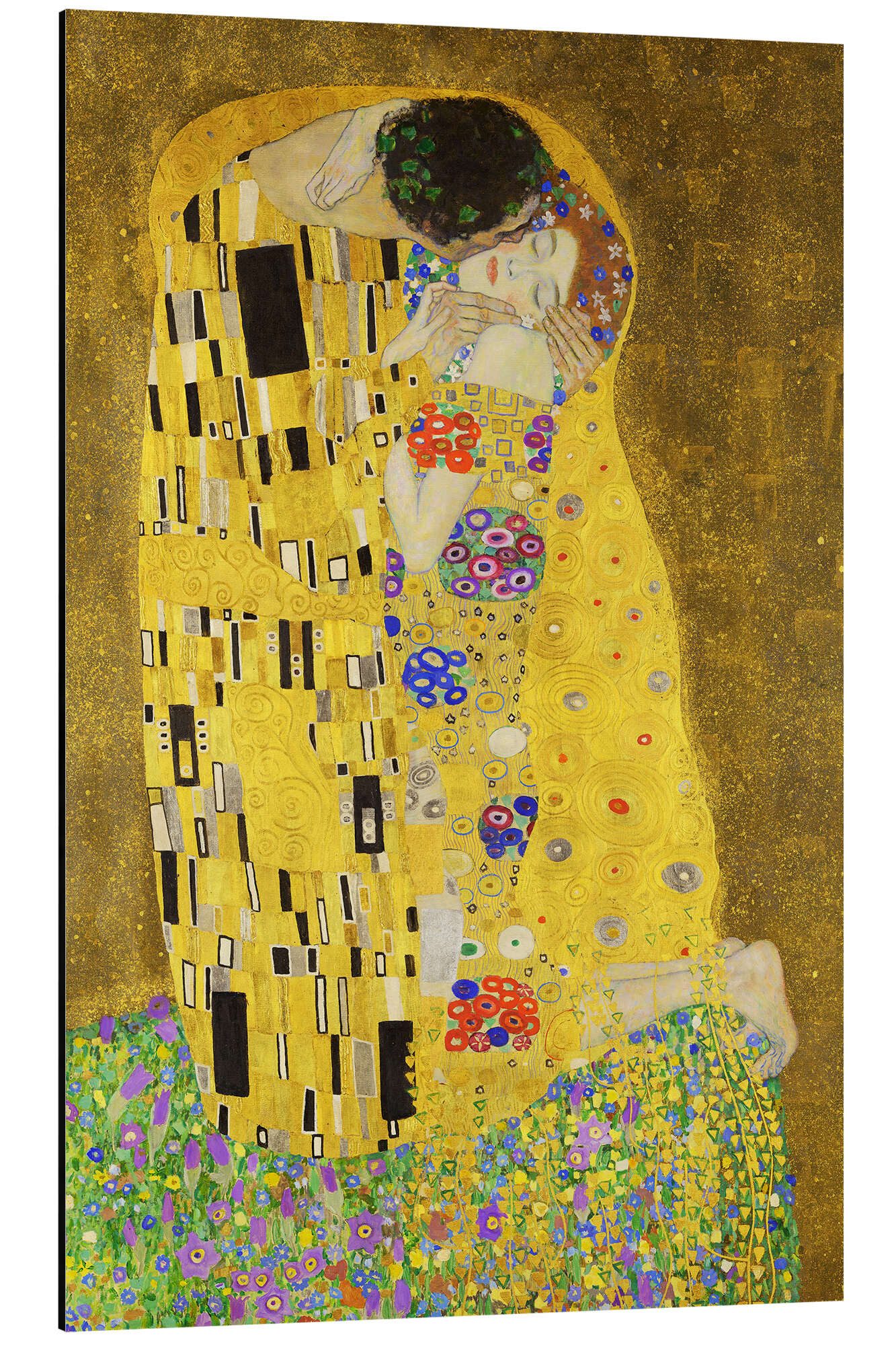 Posterlounge Wandbild Der Kuss (Detail), Gustav günstig online kaufen