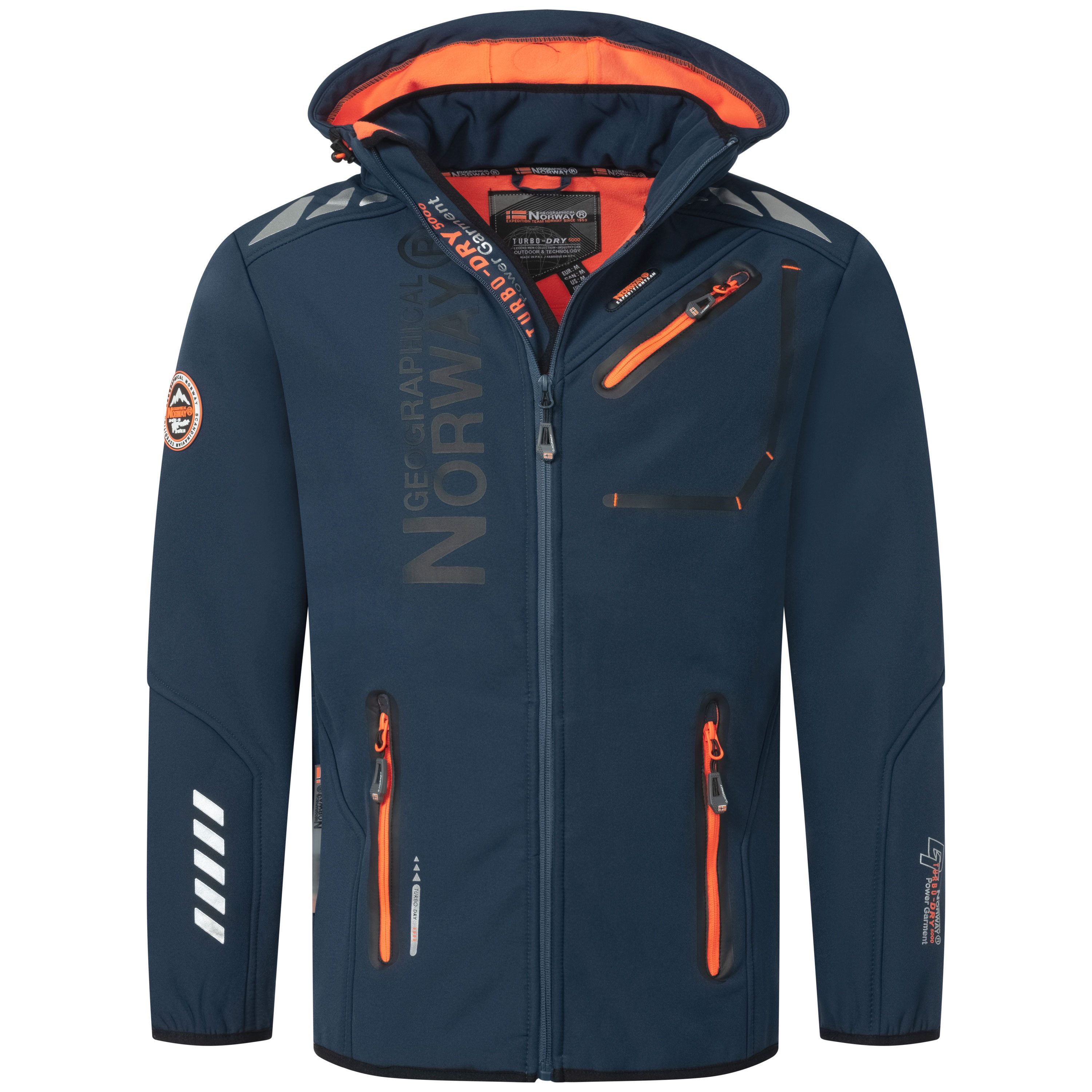 Geographical Norway Softshelljacke Herren Jacke Herbst Winter Regen Übergan günstig online kaufen