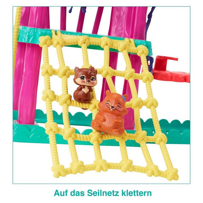 Mattel® Anziehpuppe Enchantimals Spielplatz Set mit 2 Puppen &amp; FC8858