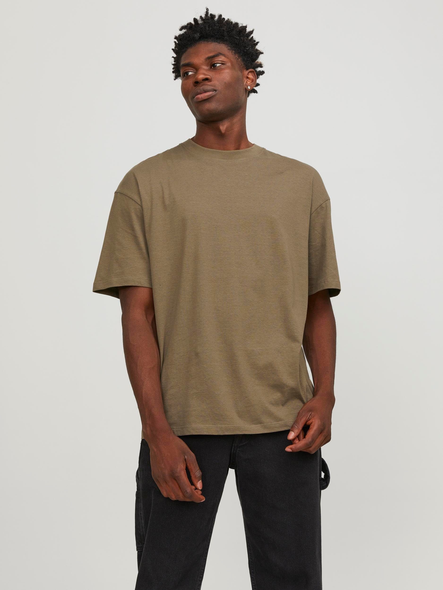 Jack & Jones Oversize-Shirt JJEBRADLEY TEE SS O-NECK NOOS