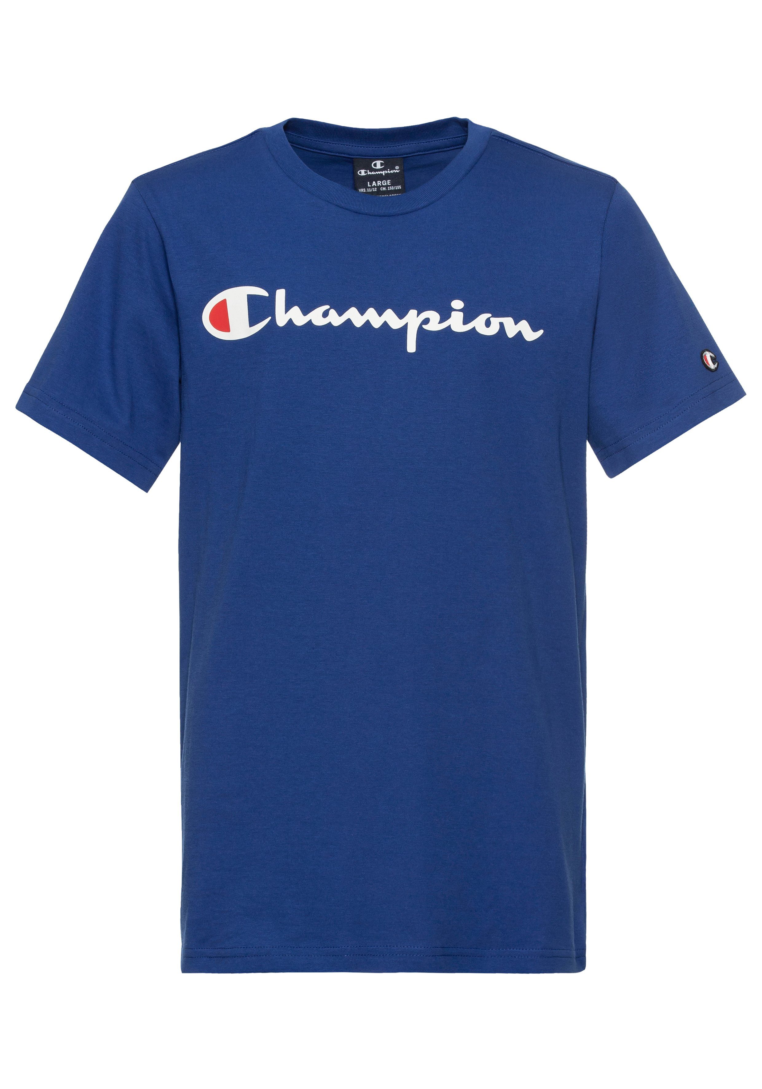 T-Shirt Large Crewneck T-Shirt Logo Icons Champion