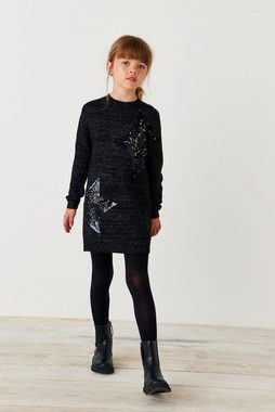 Next Paillettenkleid Pulloverkleid mit Pailletten (1-tlg)
