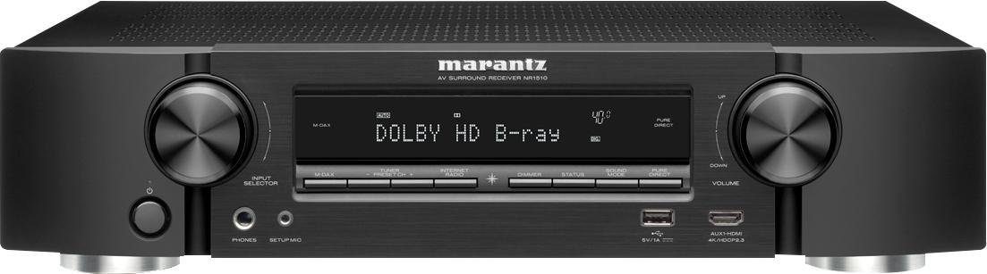 Marantz NR1510 5.1 AV-Receiver (Bluetooth, LAN (Ethernet), WLAN)