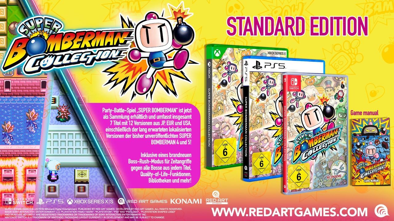 Super Bomberman Collection Nintendo Switch