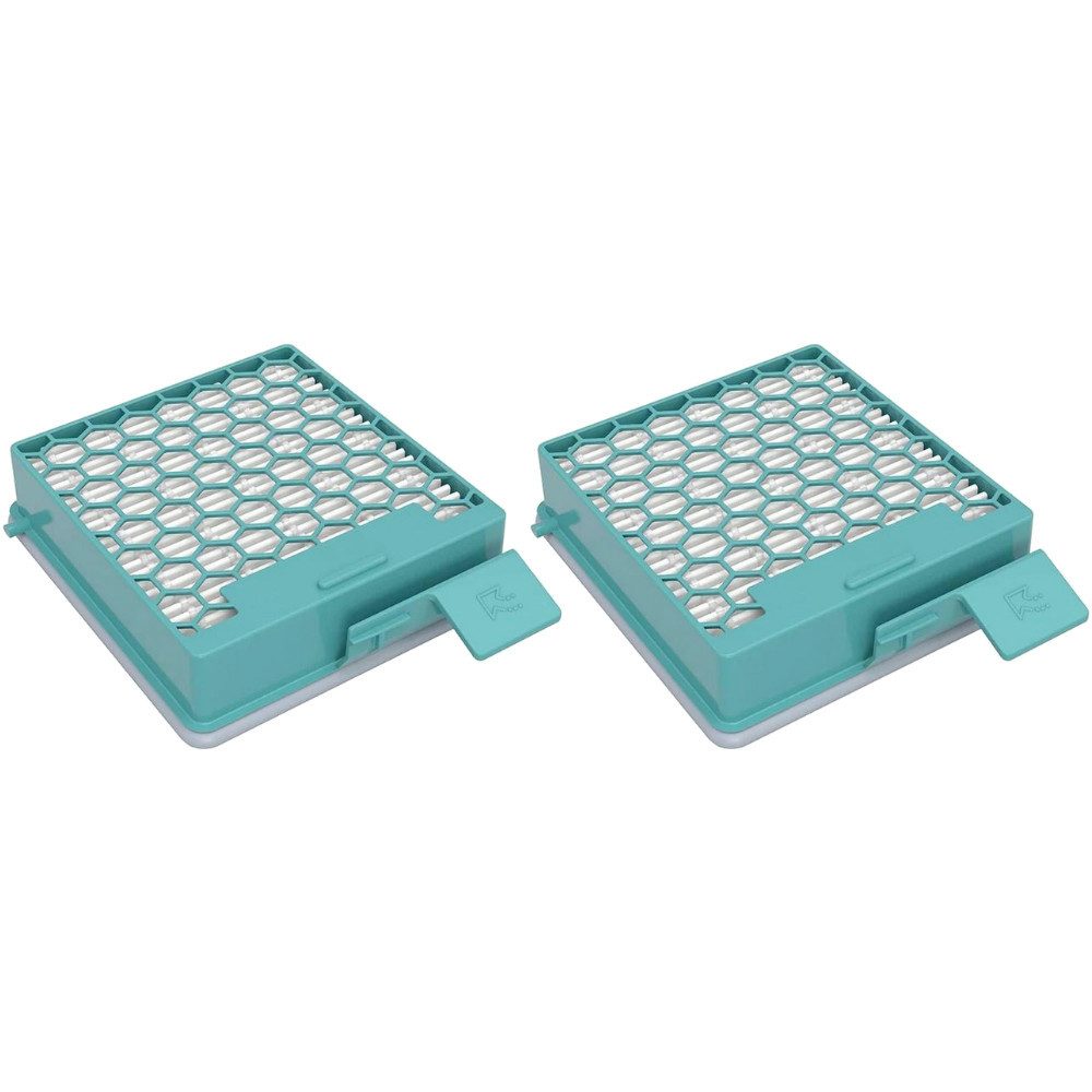 Trade-Shop HEPA-Filter 2x passend für Miele Boost CX1 Serie Bodenstaubsauger, Zubehör für Miele 11639240 SF-HY 60, 11639210 SF-HA60, Hygienefilter / Abluftfilter / Mikrofilter mit High Power-Filtration