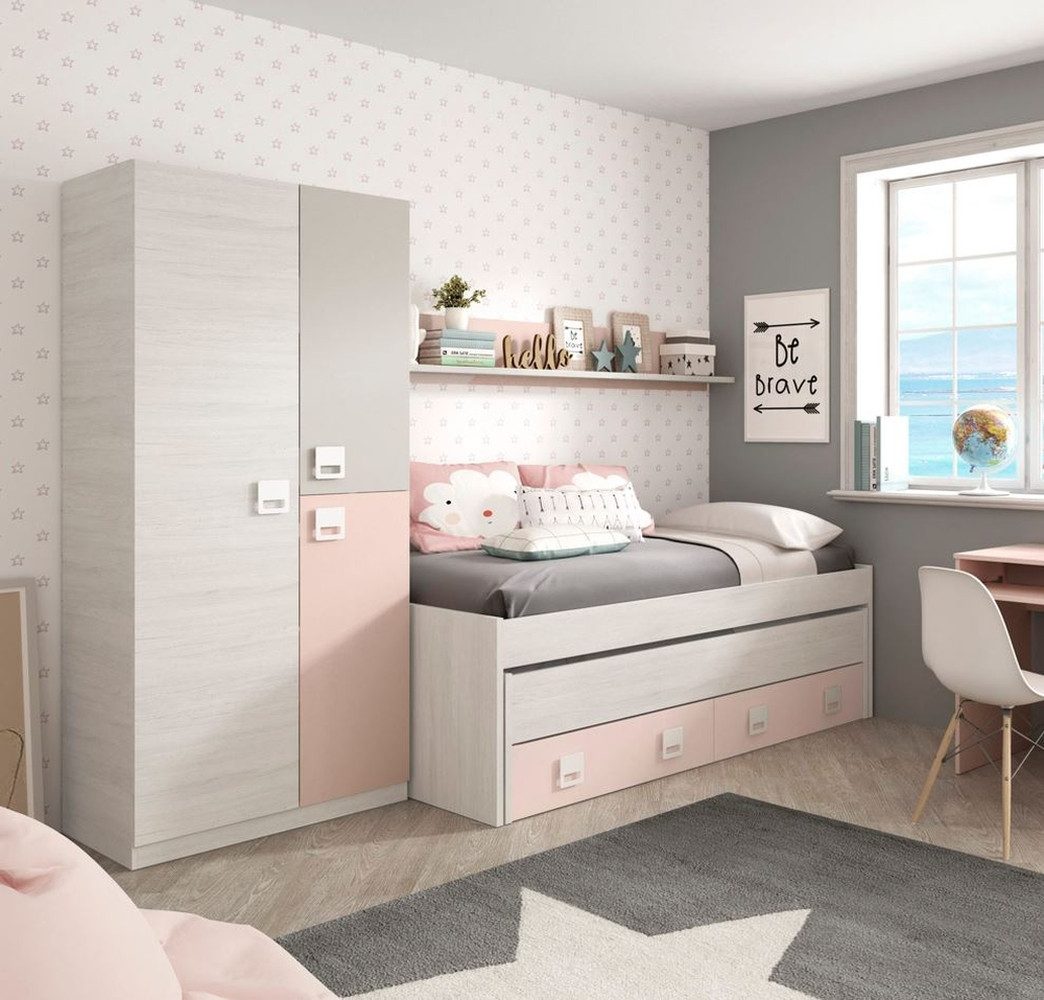 freiraum Jugendzimmer-Set NUBE, in Alpen-Weiß / günstig online kaufen