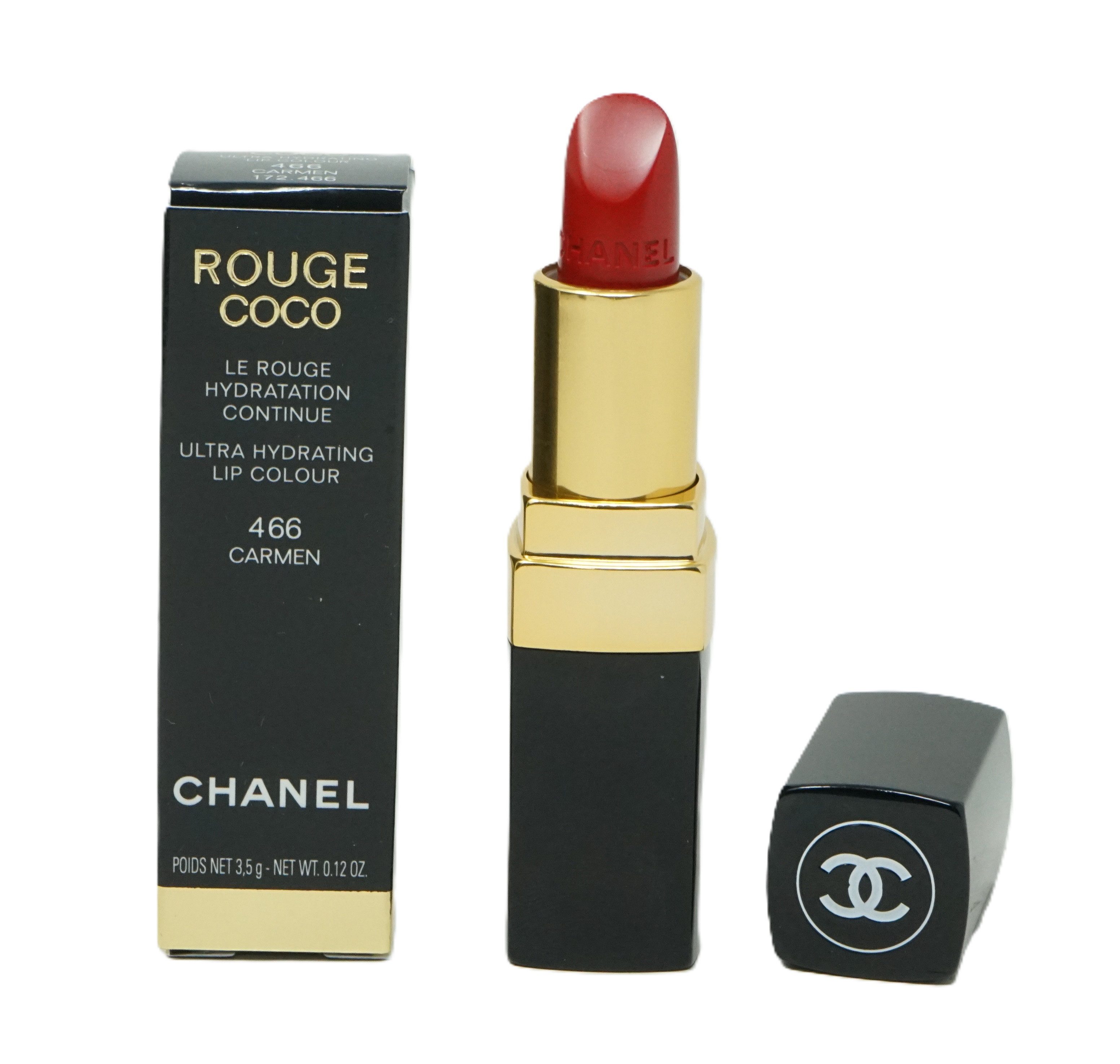 CHANEL Lippenstift Chanel Rouge Coco Le Rouge Lippenstift 466 Carmen 3,5g