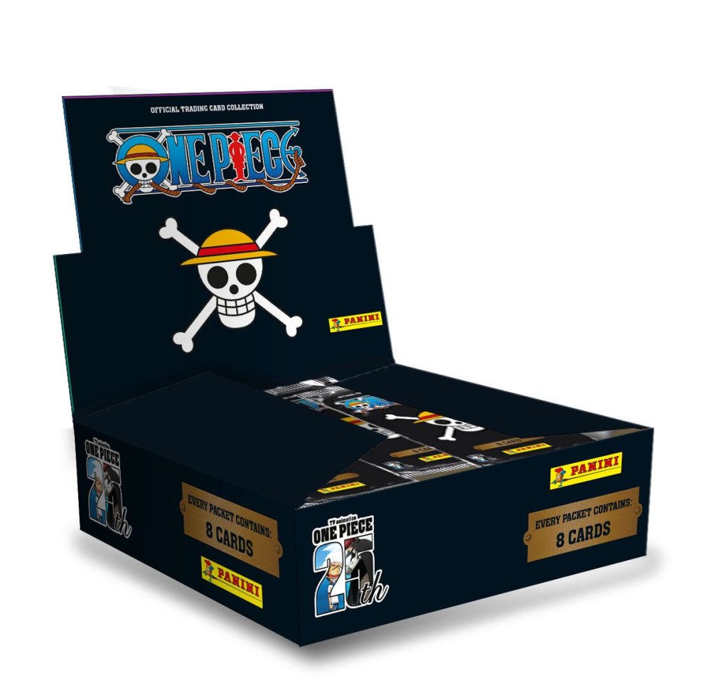 Panini Sammelkarte One Piece Sammelkarten 25th Anniversary Flow Packs Display (18)