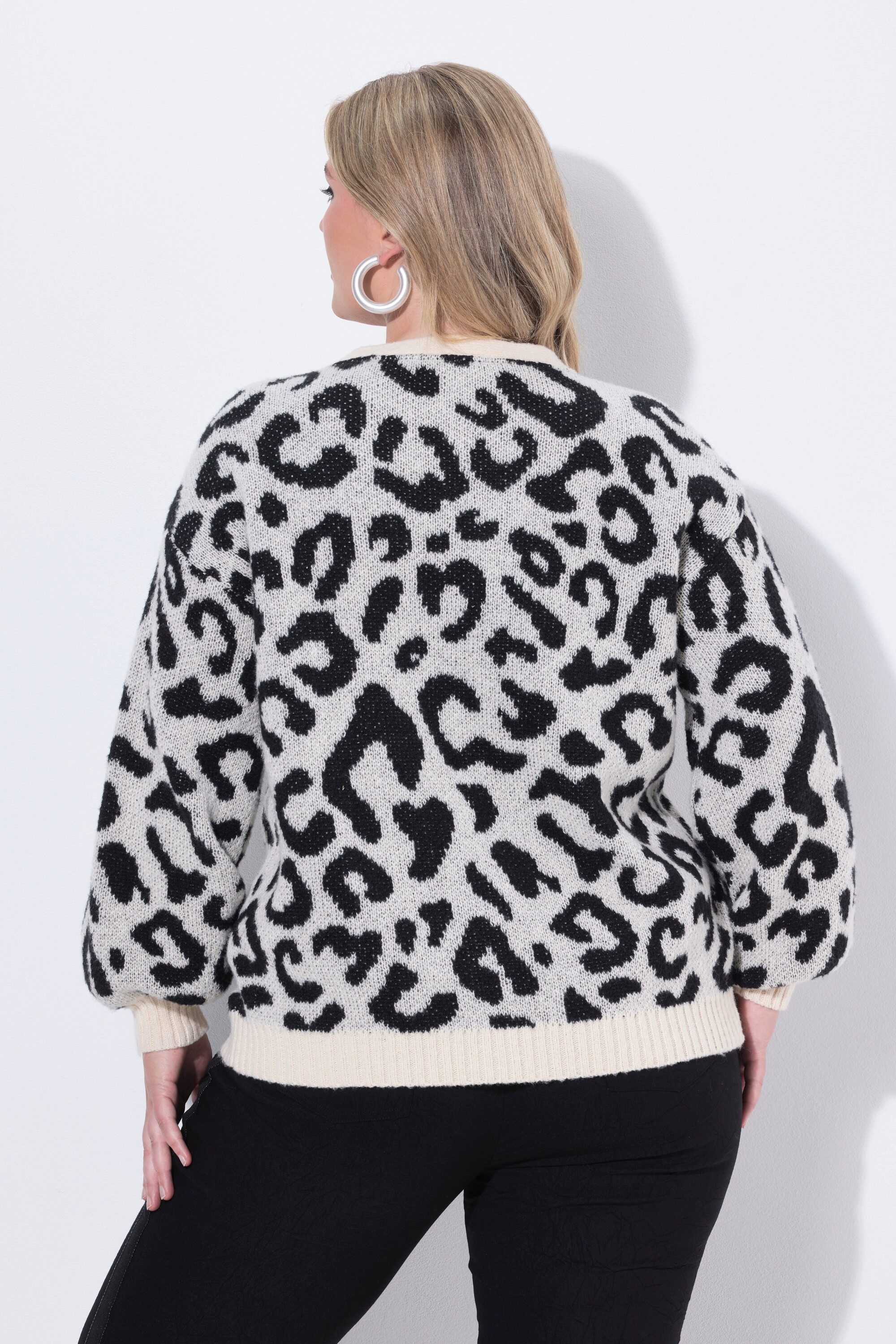 MIAMODA Strickjacke Strickjacke Regular Fit Leo Schleifen-Verschluss – Bild 3 von 3