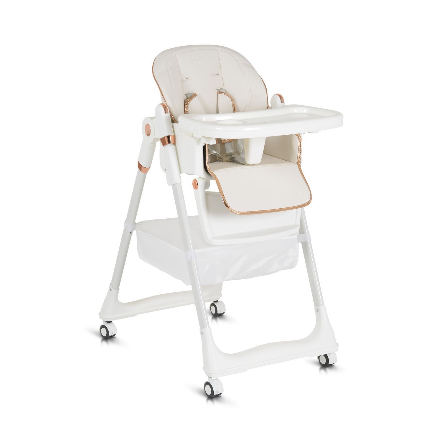 Moni Kombihochstuhl Kinderhochstuhl Lindo klappbar, Lätzchen Besteck Räder günstig online kaufen