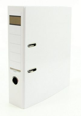 Livepac Office Aktenordner 5x Glanz-Ordner / DIN A4 / 75mm breit / je 1x gelb,schwarz,grau,bordea
