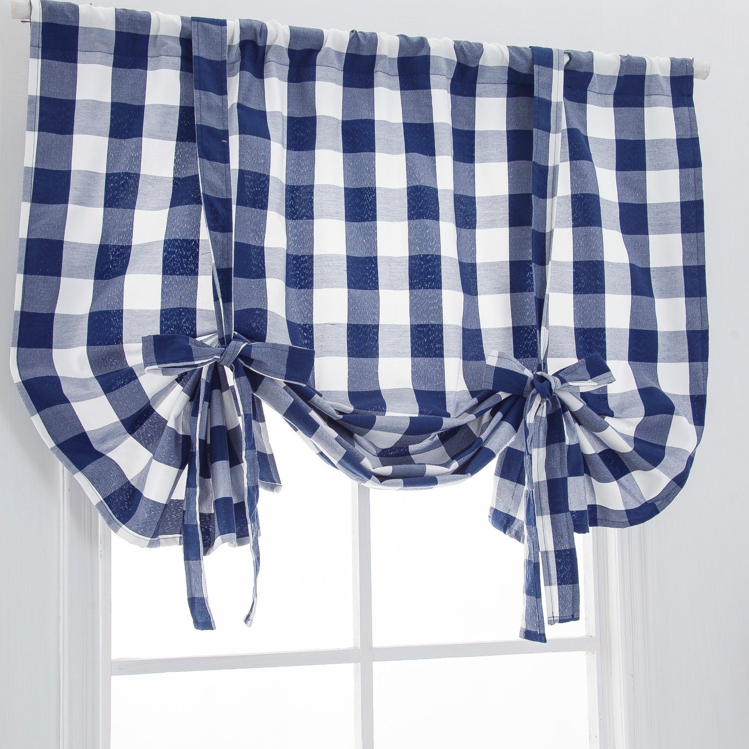 BYSURE Scheibengardine (1 St), Stangendurchzug, blickdicht, Kurz Vorhang günstig online kaufen