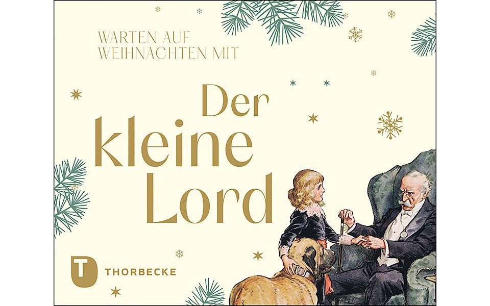 Thorbecke Verlag Adventskalender Warten auf Weihnachten mit "Der kleine Lord"