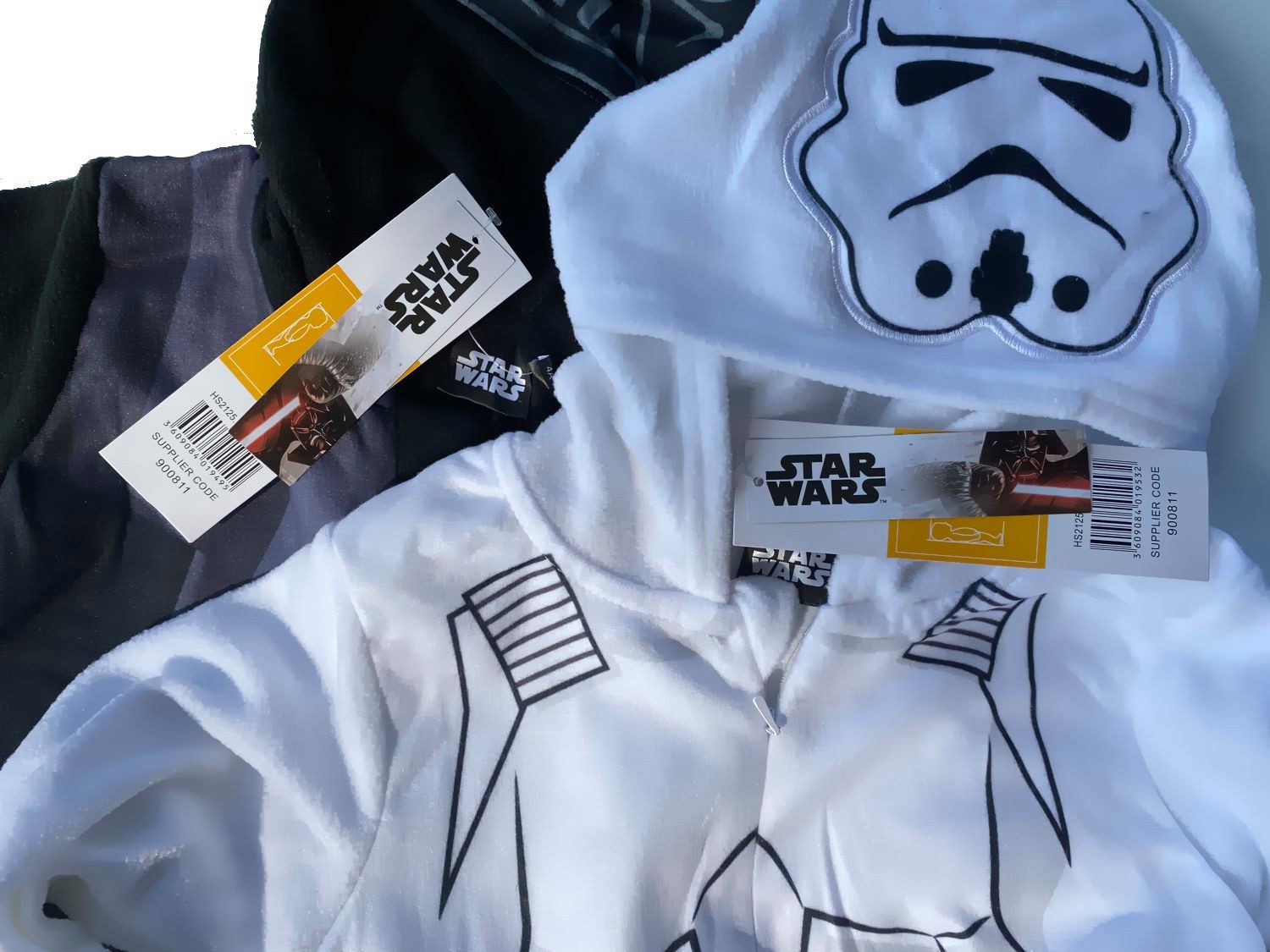 Star Wars Jumpsuit Star War Kinder-Jumpsuit / Einteiler – Darth Vader & Stormtrooper Star Wars Stormtrooper Onesie Strampelanzug