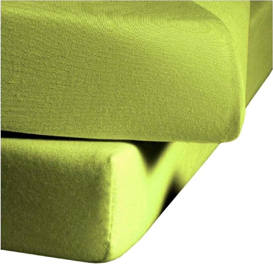 fleuresse Spannbettlaken Comfort, Jersey-Elasthan, Gummizug: rundum, günstig online kaufen