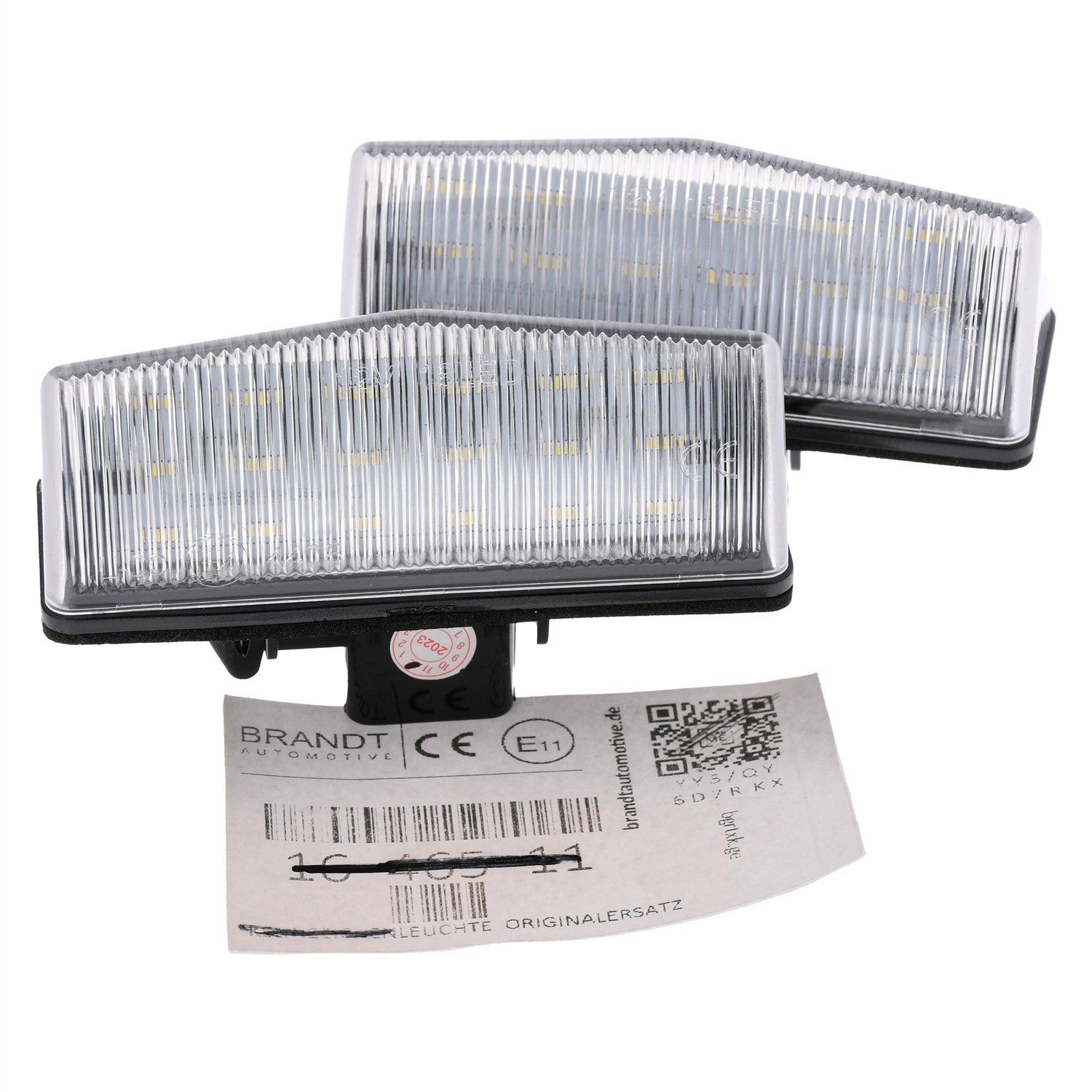 BRANDT AUTOMOTIVE KFZ-Ersatzleuchte LED Kennzeichenleuchten Auto Kennzeichenbeleuchtung, für Lexus CT 200h I (14–17); NX200t I (15–18); NX300 I (18–21); NX...