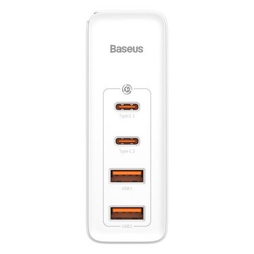 Baseus GaN2 Pro 100W USB Typ C Quick Charge (Galliumnitrid) Netzteil weiß Smartphone-Ladegerät