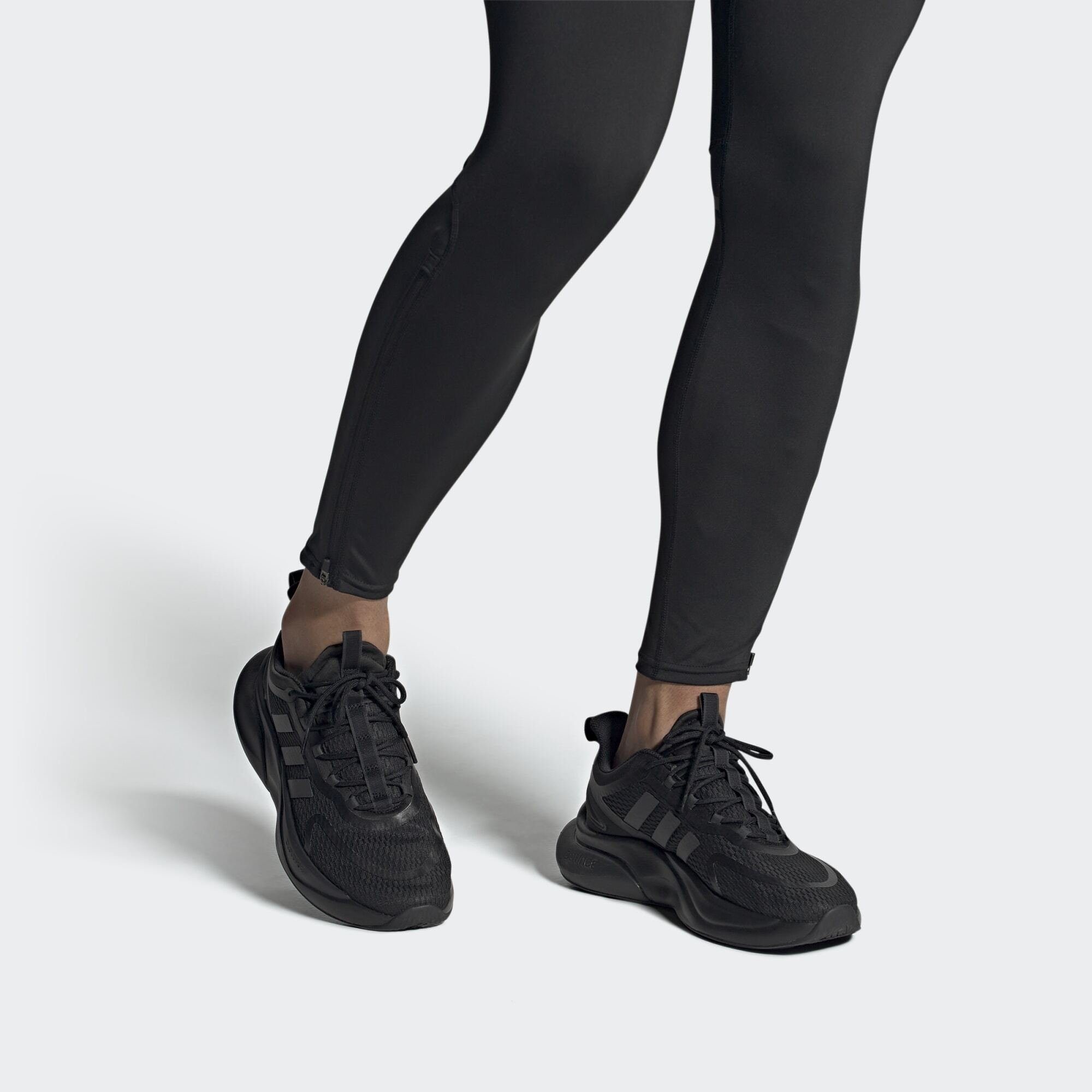 Sneaker / / ALPHABOUNCE+ SCHUH Carbon Core Carbon adidas Sportswear BOUNCE Black