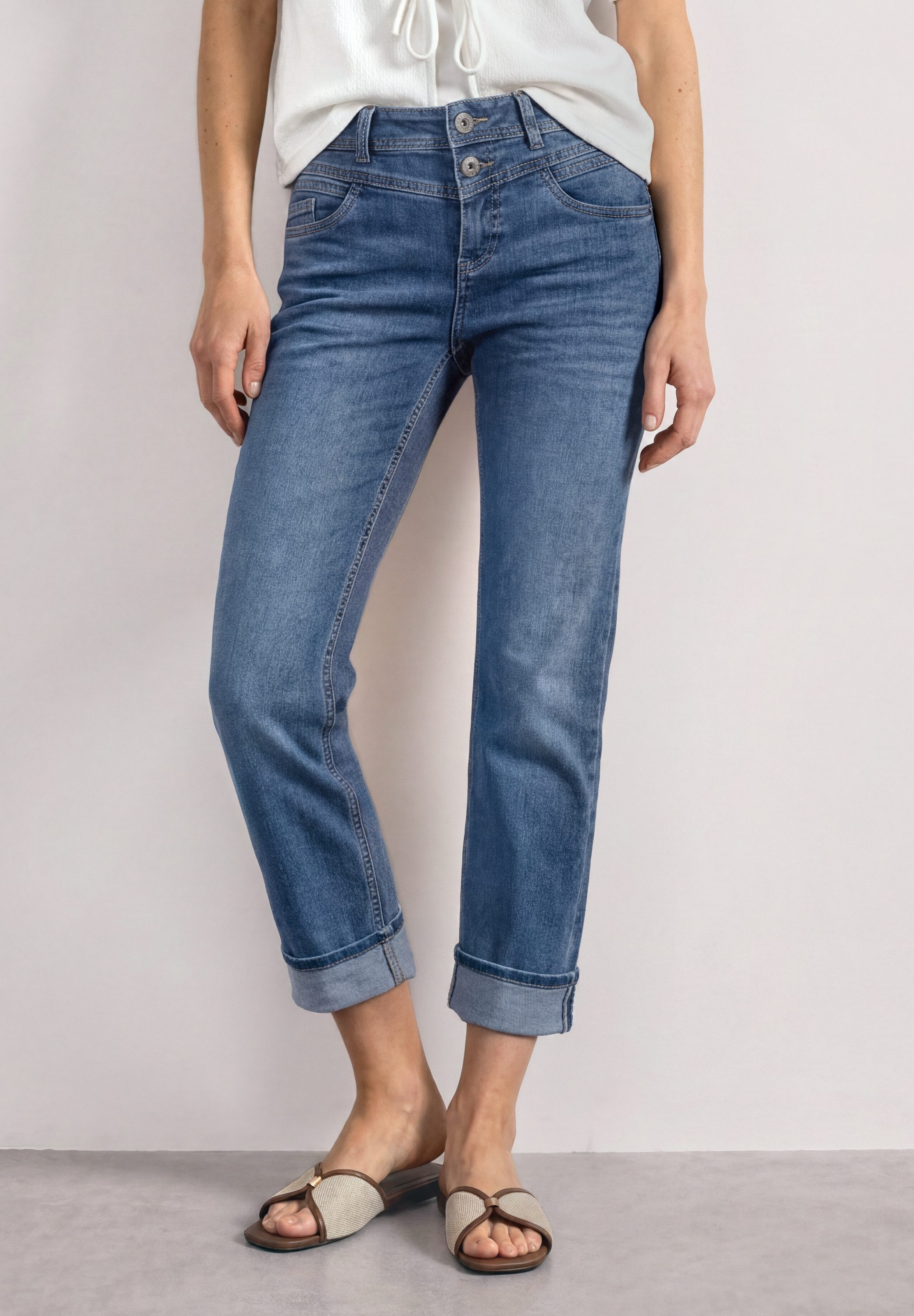 STREET ONE Comfort-fit-Jeans 5-Pocket-Style – Bild 2 von 5