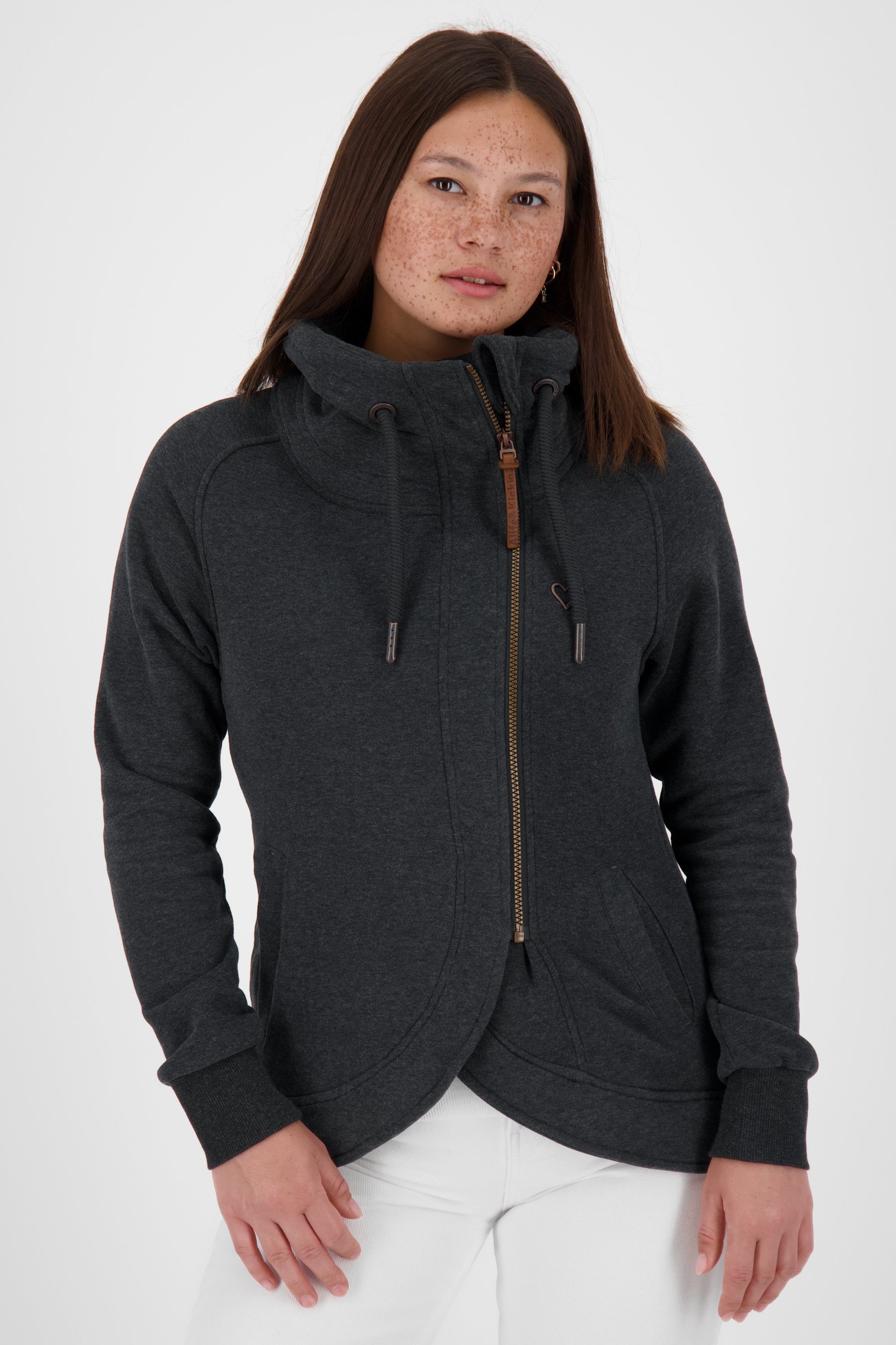 MerylAK Sweatjacke Kickin Alife Sweatjacke Sweatjacket moonless & A Damen melange