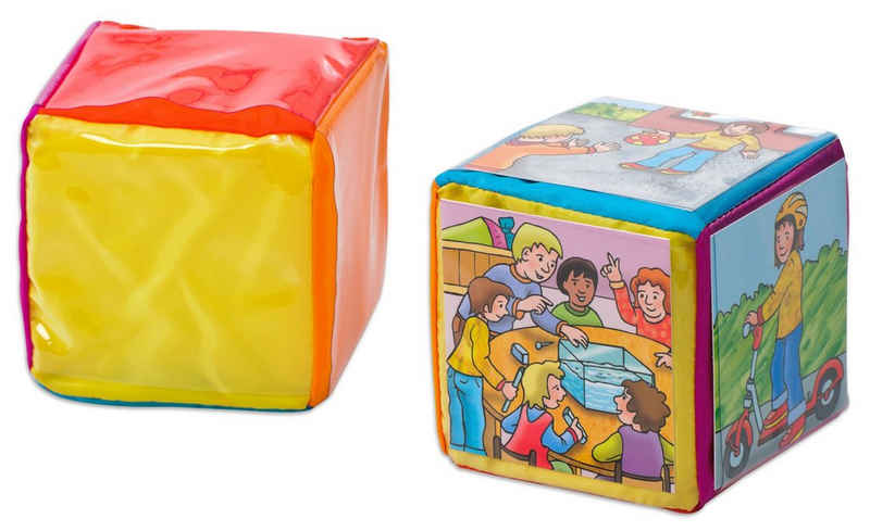 Betzold Lernspielzeug Pocket Cube - Würfel gestalten Kinder Bewegungswürfel Lernwürfel (1-St)