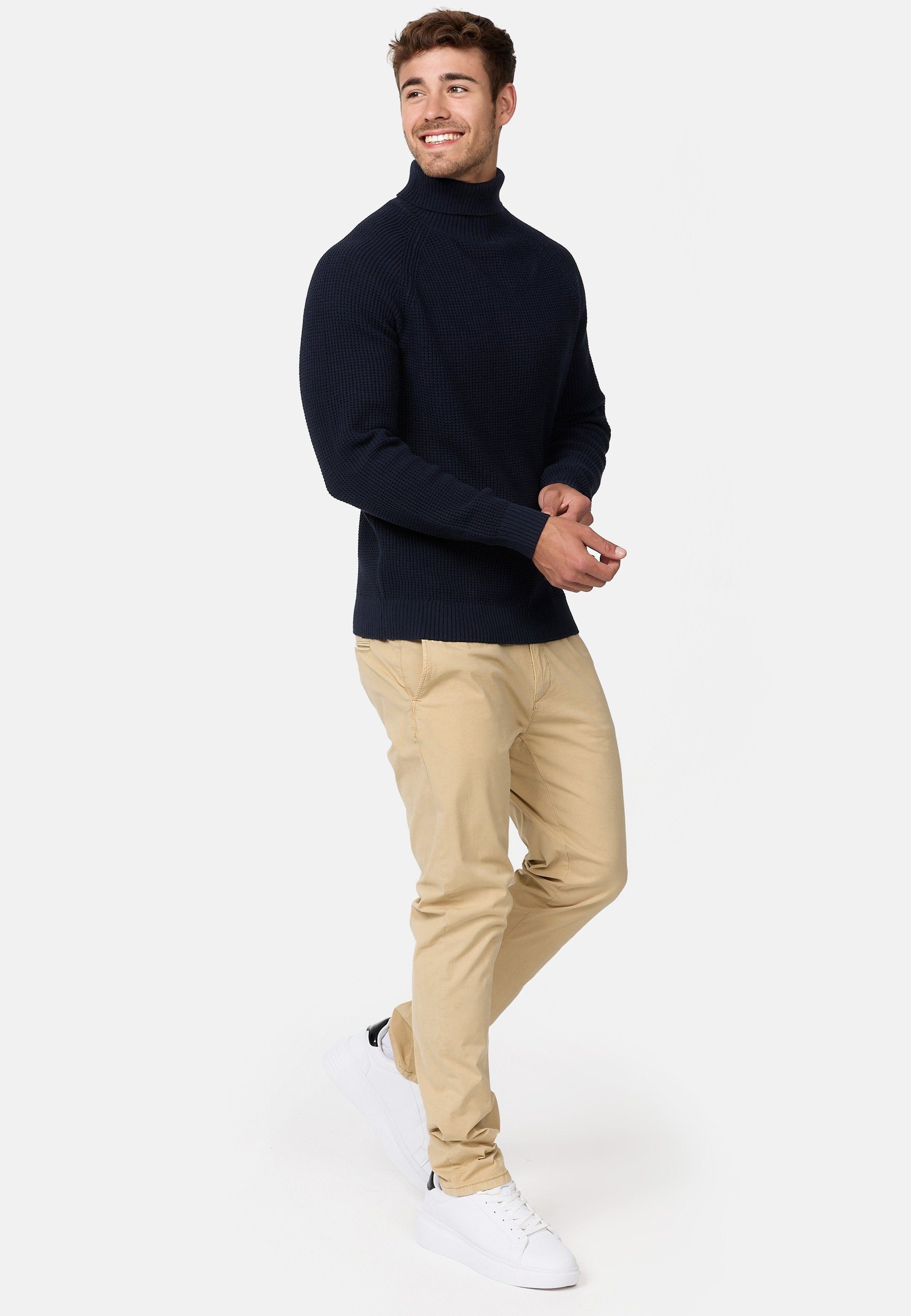 Indicode Strickpullover Herren INHarlan Pullover Herrenpullover