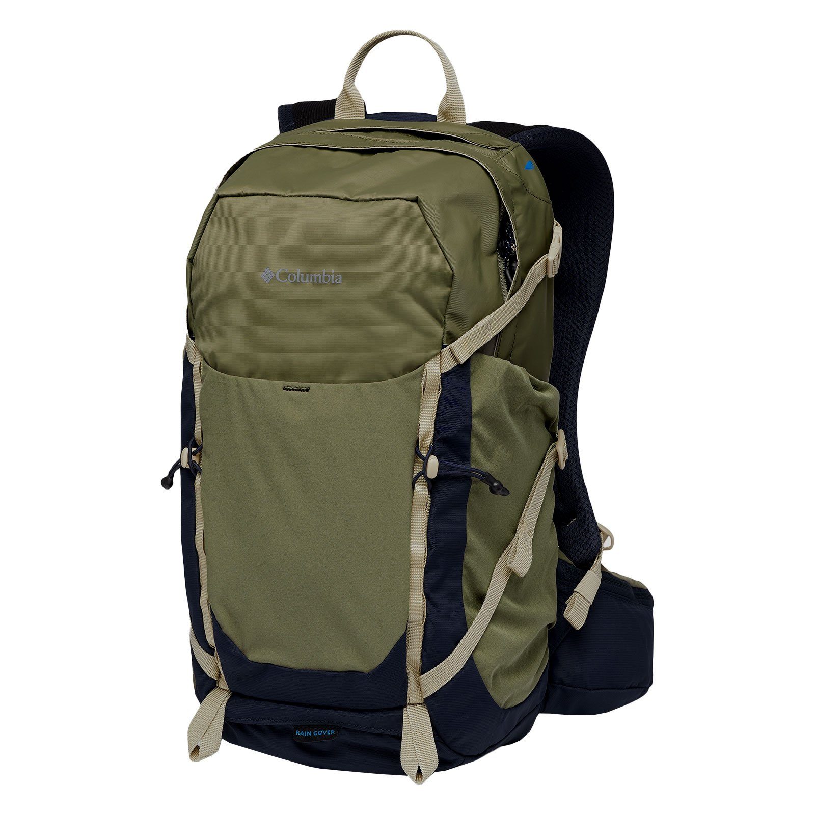 Columbia Wanderrucksack Newton für 397 Backpack, green stone Ridge™ Befestigungsmöglichkeit mit 24L Trekkingstöcke