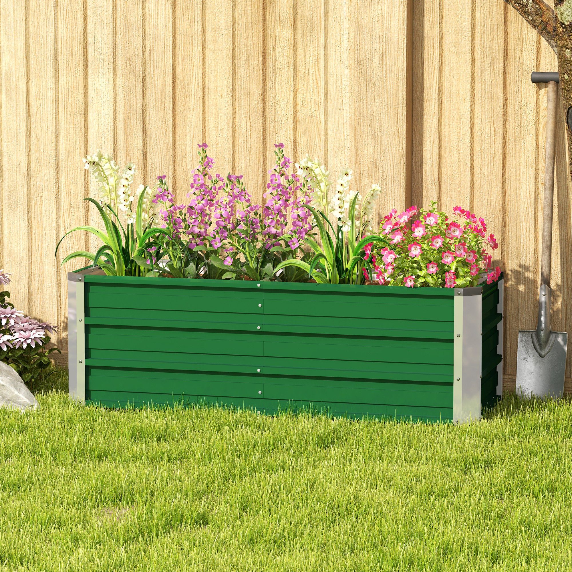 MC Star Hochbeet Stahl Gartenbeet Pflanzkasten günstig online kaufen