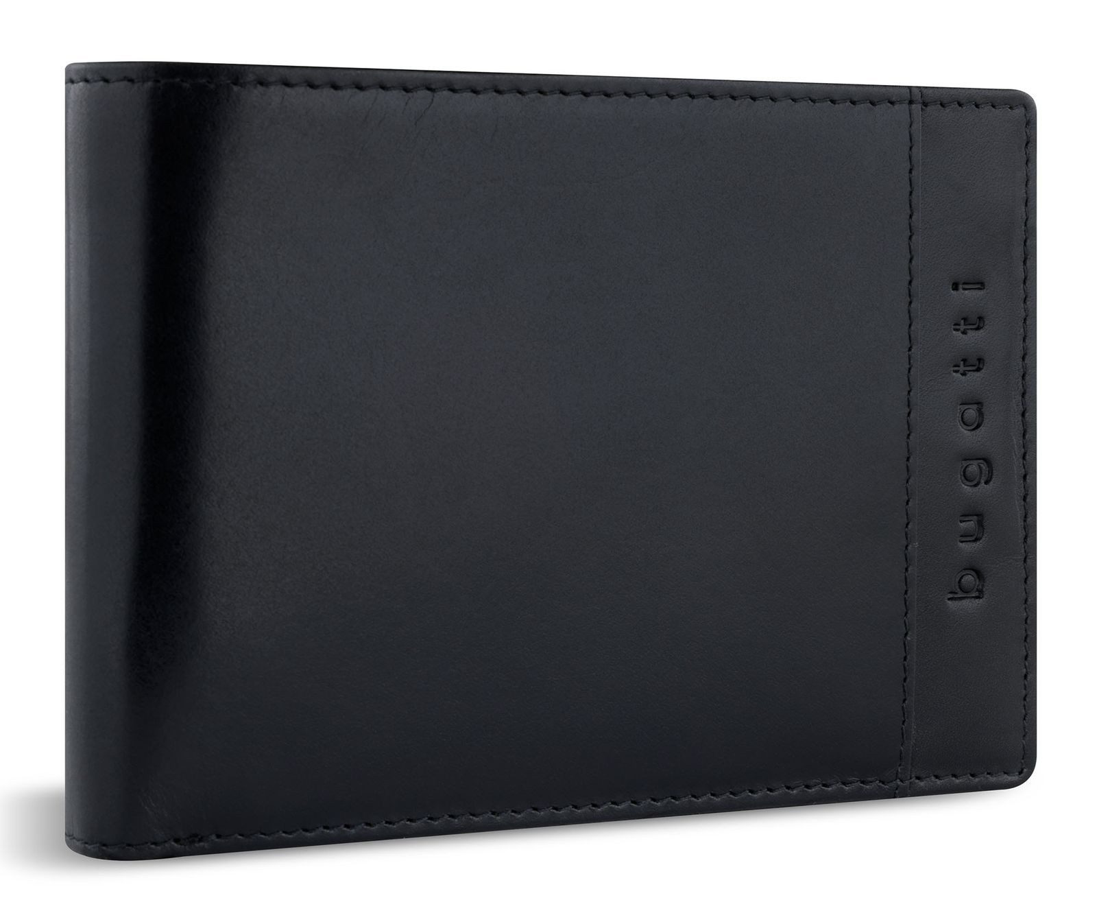 bugatti Geldbörse Wallet, aus echtem Rindsleder mit RFID-Blocker Schutz günstig online kaufen