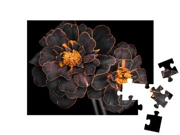 puzzleYOU Puzzle Gartenblumen-Blumenstrauß, 48 Puzzleteile, puzzleYOU-Kollektionen Flora, Blumen