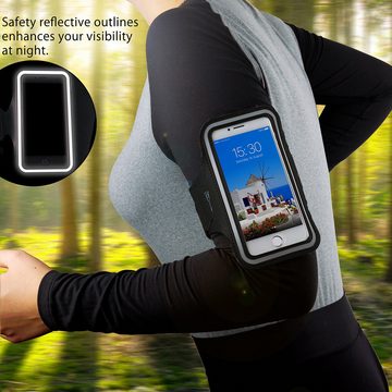 MyGadget Smartphone-Hülle Handy Sportarmband Joggen Fitness Jogging Sport