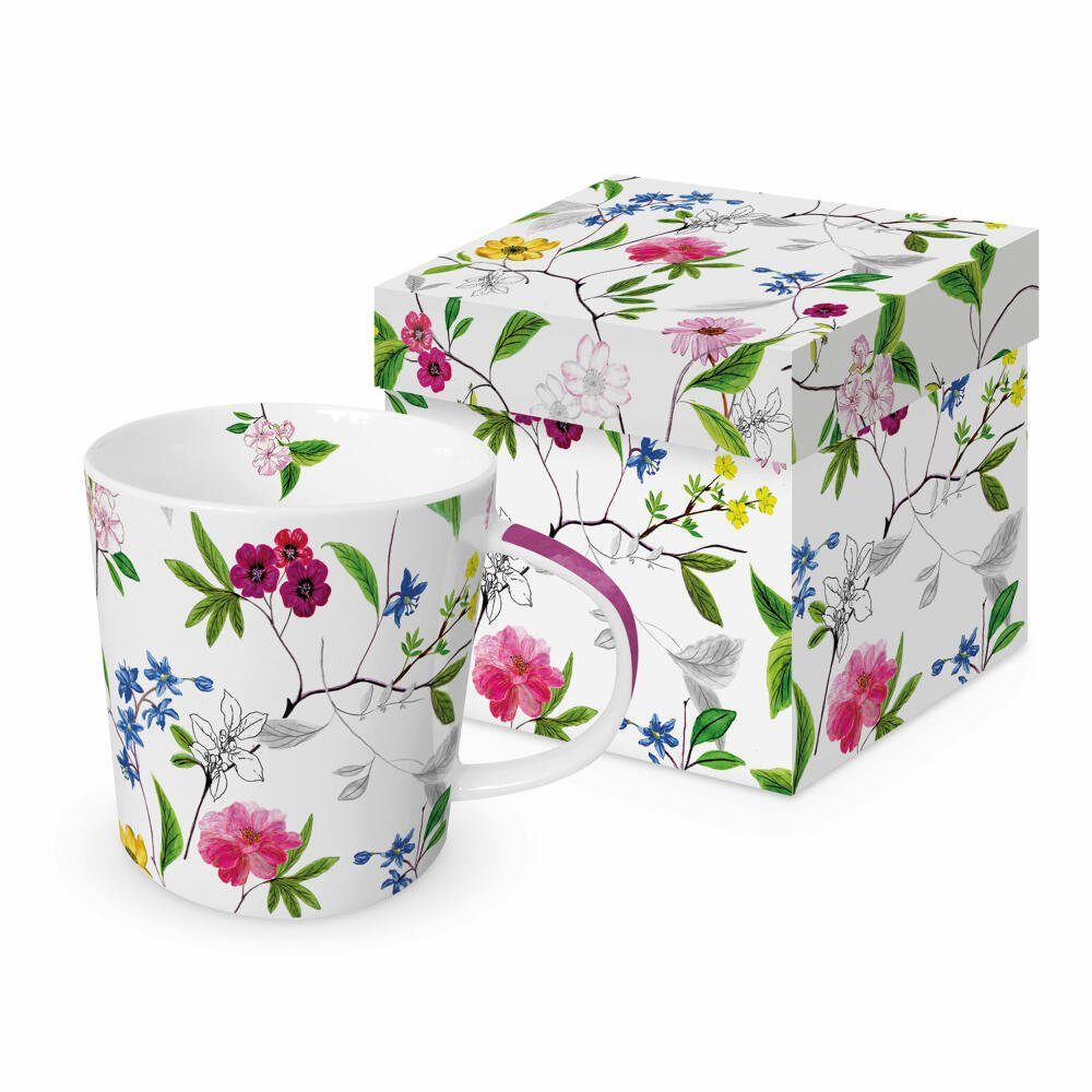 PPD Tasse Flower Power 400 ml, New Bone China