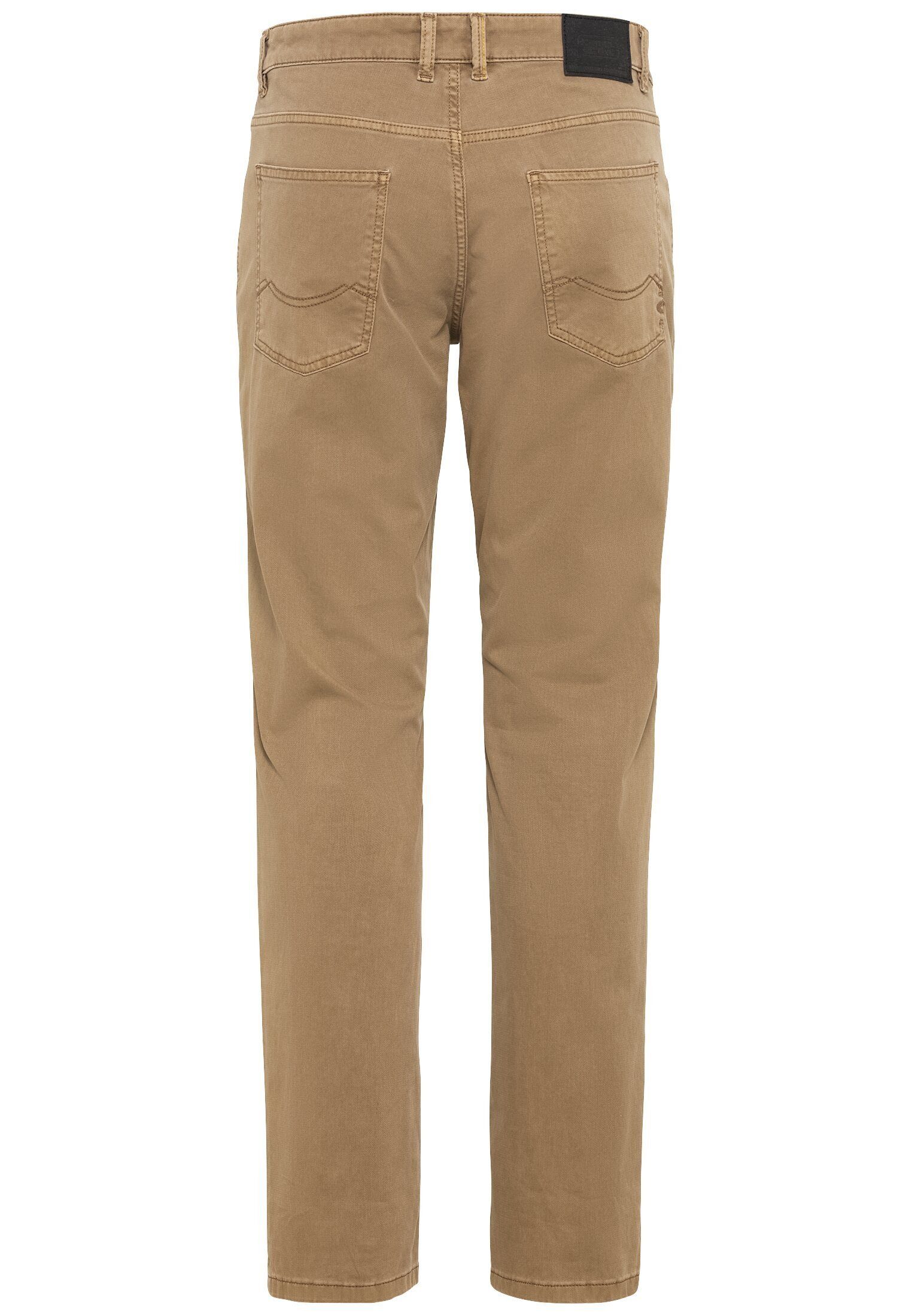 5-Pocket-Jeans Hose Relaxed 5-Pocket active Fit Braun camel