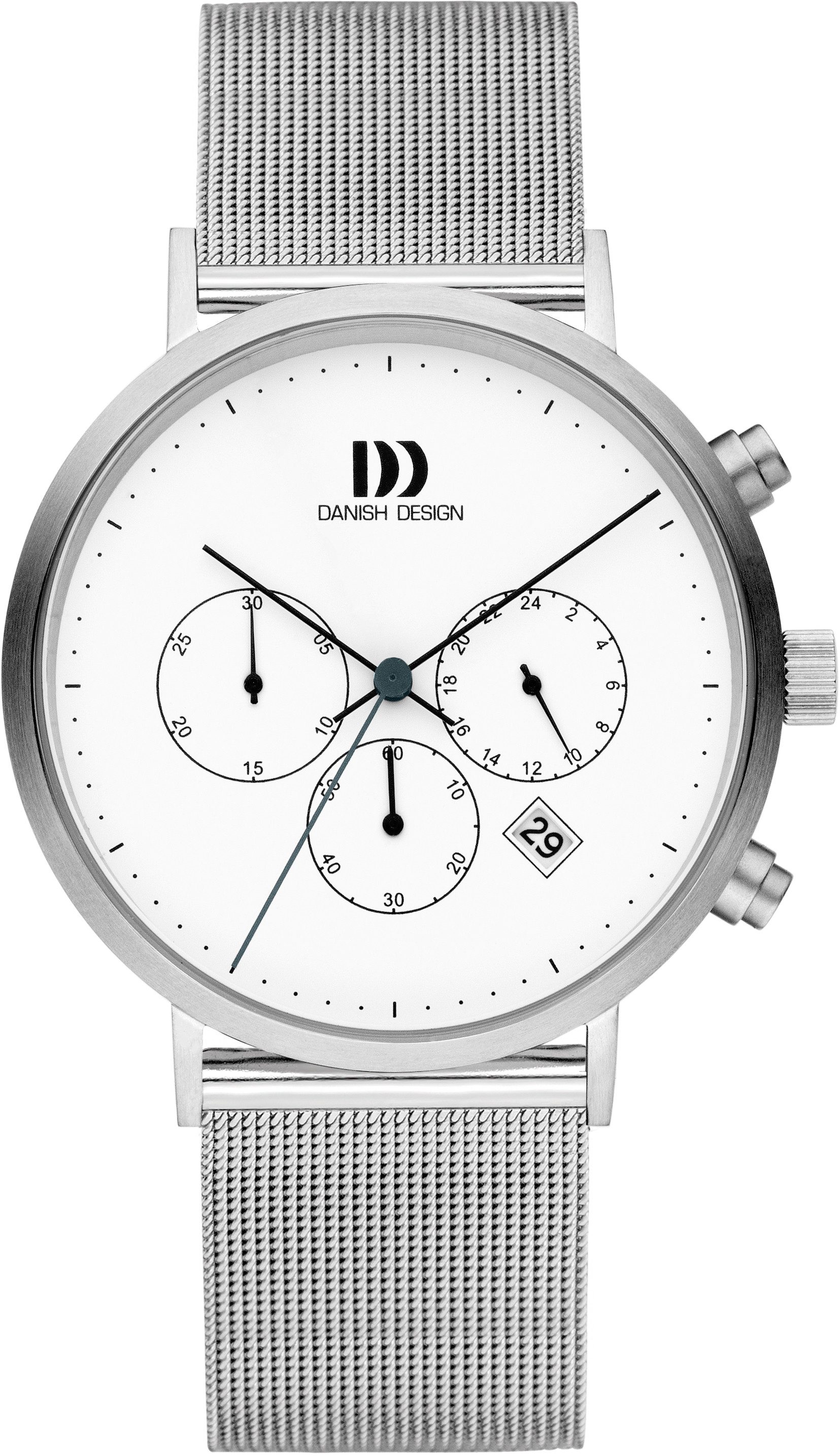 Danish Design Quarzuhr Danish Design Herrenuhr IQ62Q1245 mit Milanaiseband (3314612), (1-tlg)